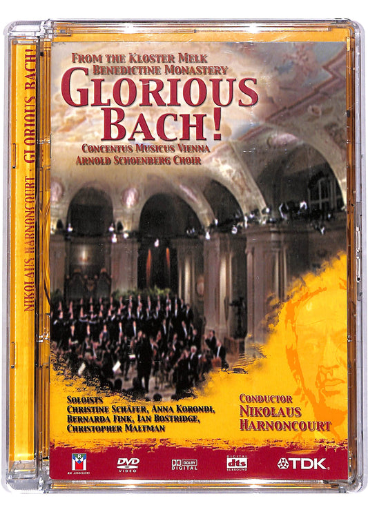 EBOND Glorious Bach Nikolaus Harnoncourt SJB DVD DB607125