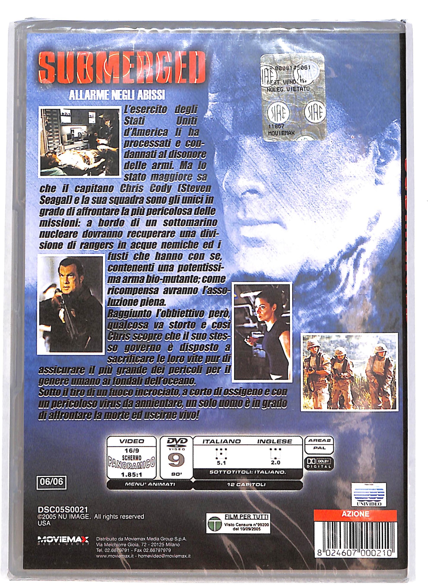 EBOND Submerged - allarme negli abissi DVD DB608145
