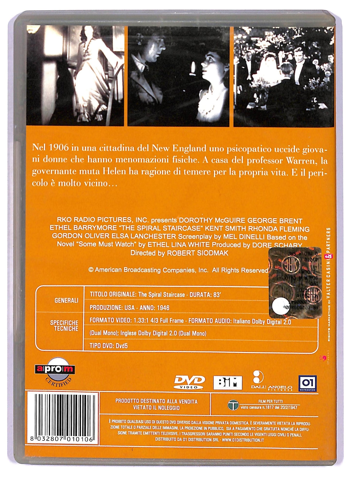 EBOND La Scala a Chiocciola DVD DB608302