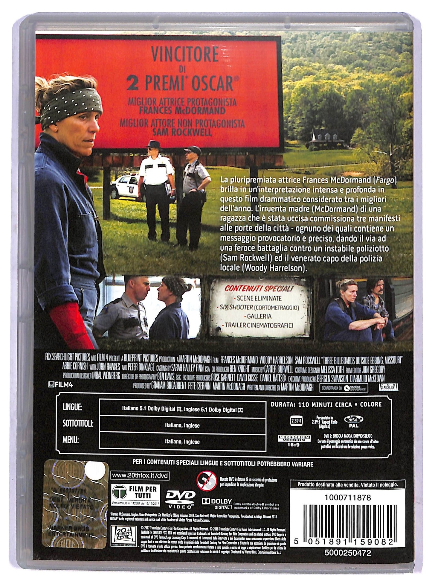 EBOND Tre Manifesti A Ebbing Missouri DVD DB608305