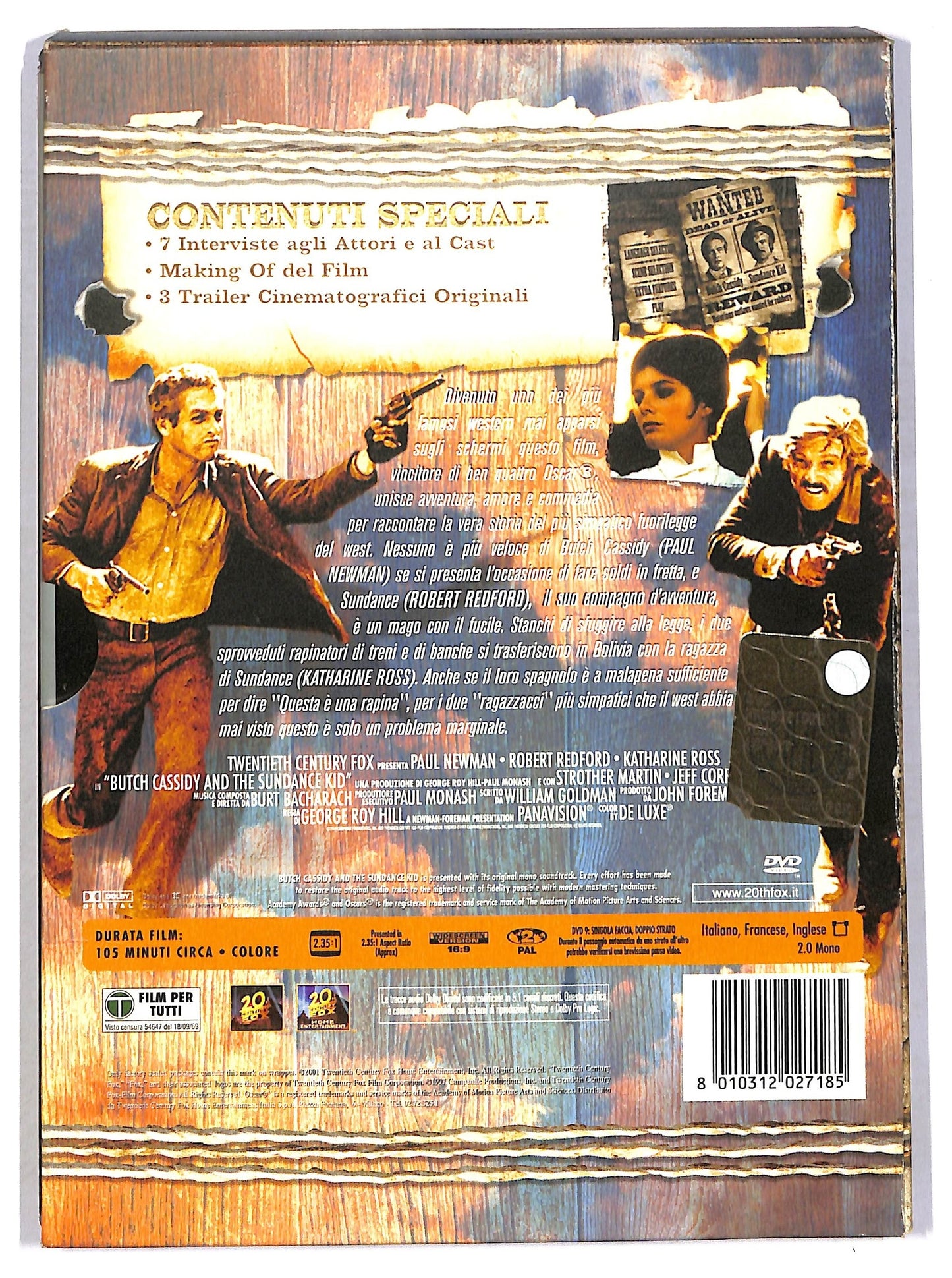 EBOND butch cassidy DVD DB608318
