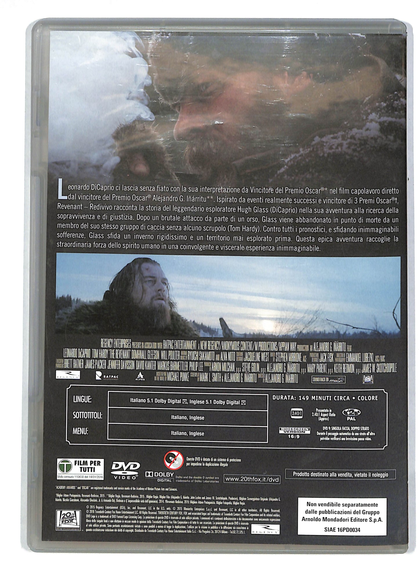 EBOND Revenant - Redivivo EDITORIALE DVD DB608609