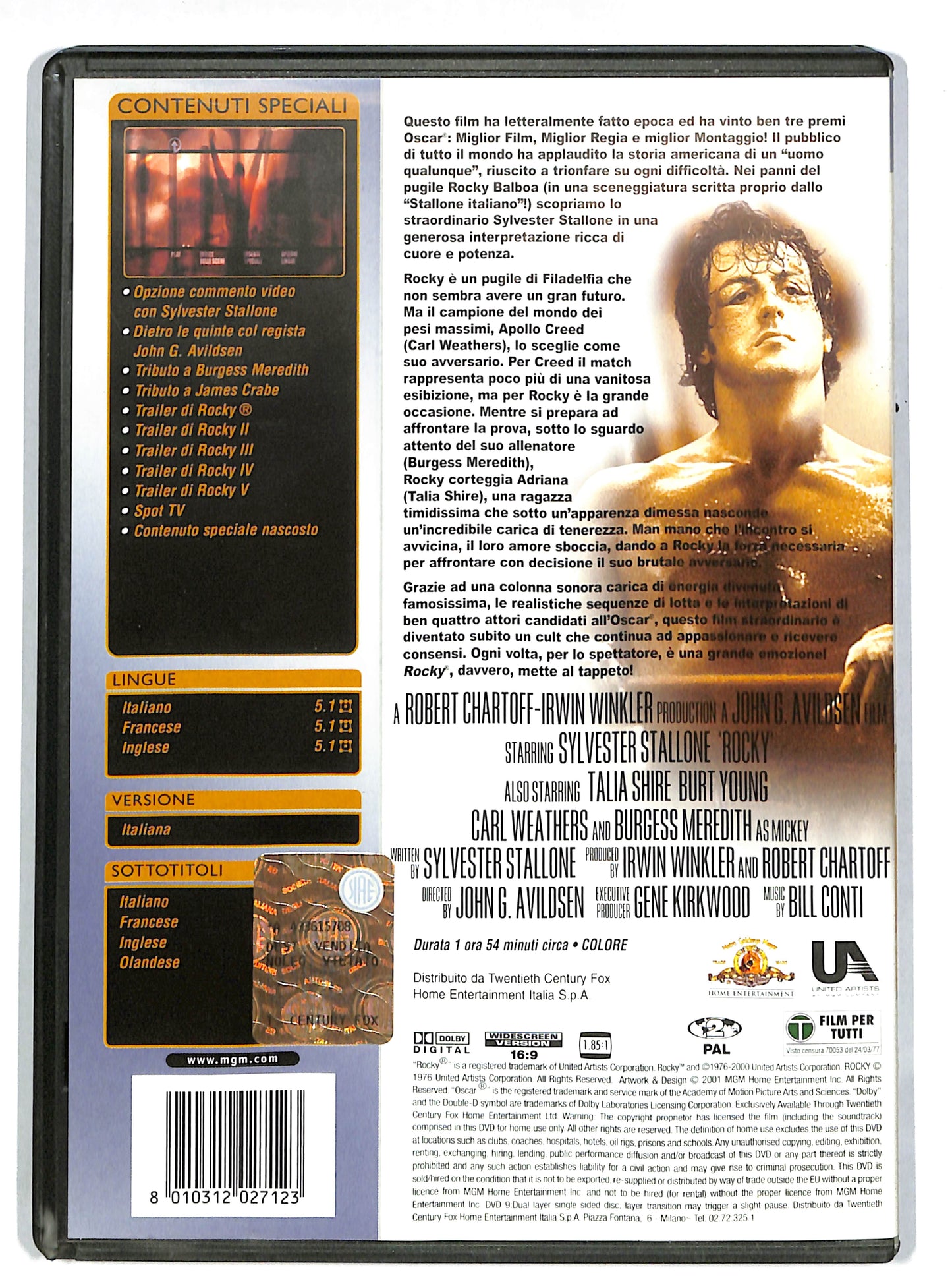 EBOND Rocky EDIZIONE SPECIALE DVD DB608618