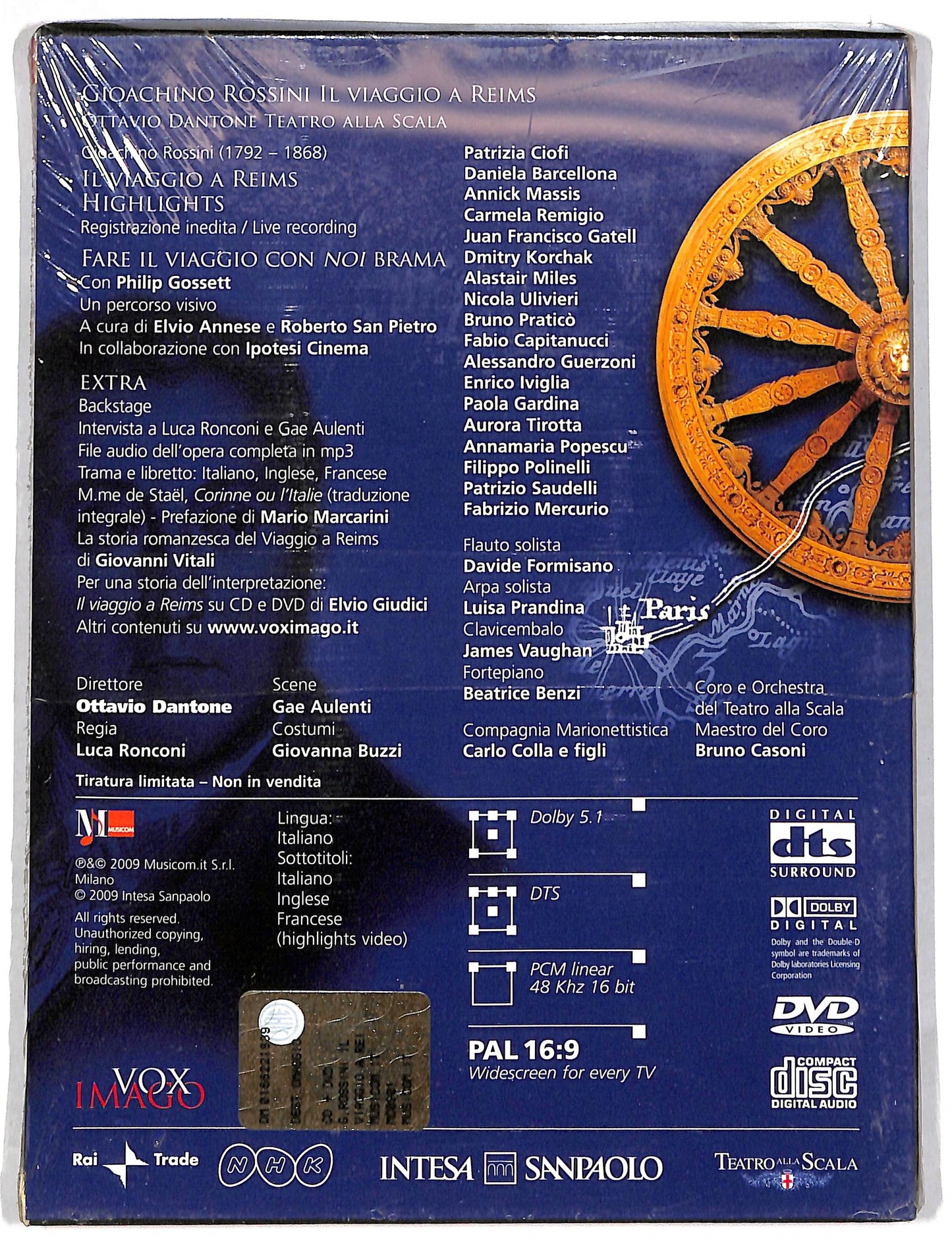 EBOND Gioachino Rossini il viaggio a Reims ottavio EDITORIALE DVD DB608649