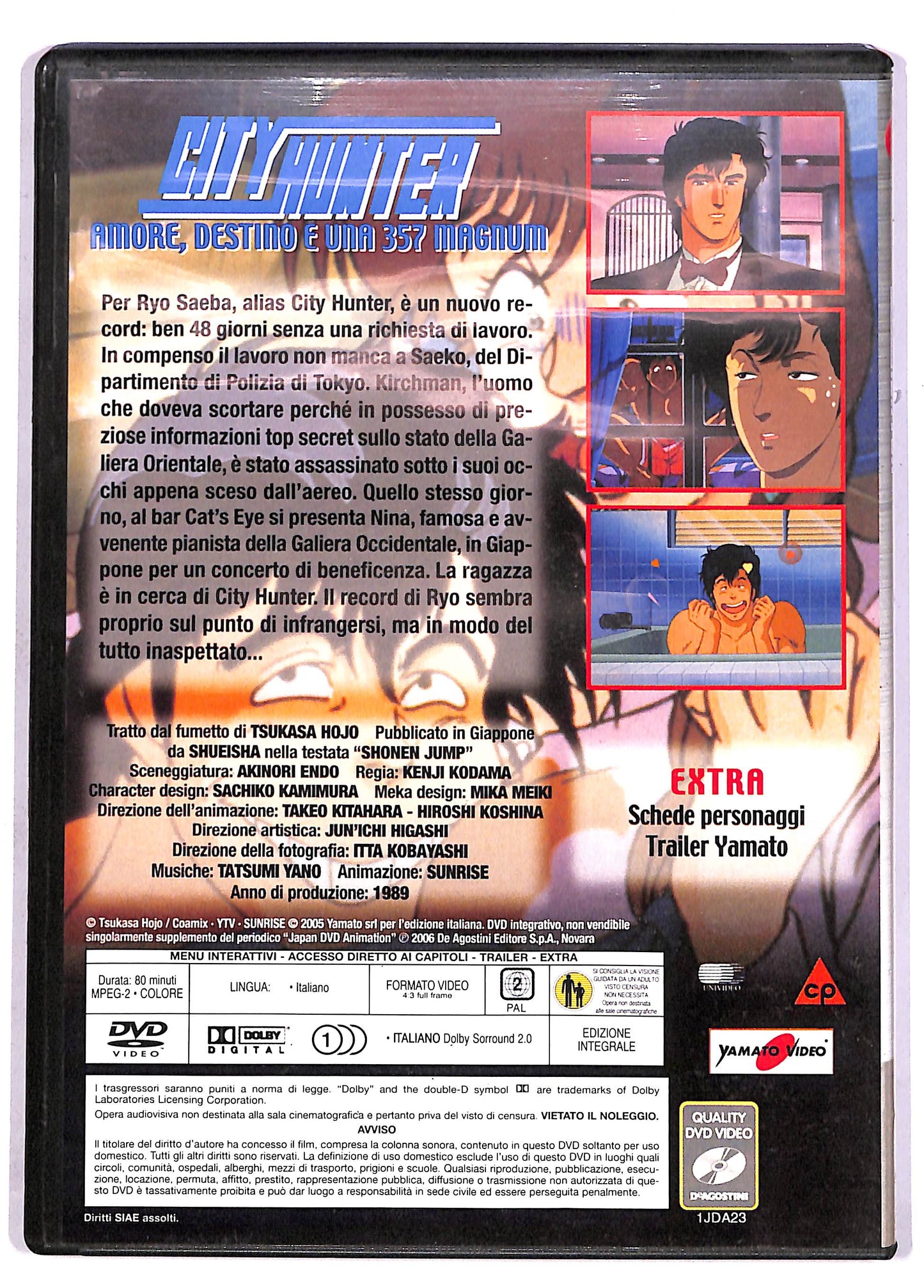 EBOND Japan Animation City Hunter Amore Destino EDITORIALE DVD DB609116