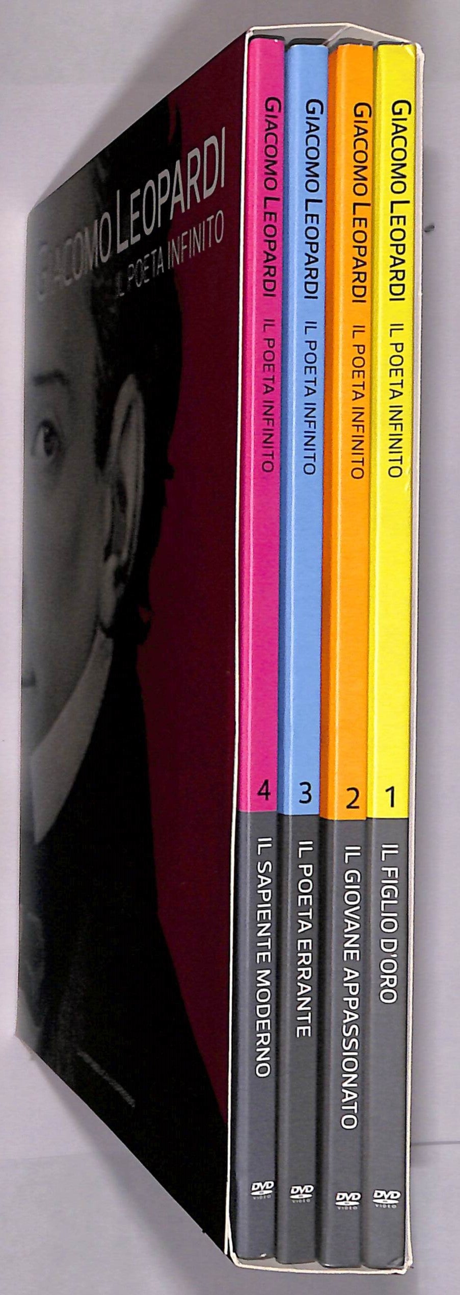 EBOND Giacomo Leopardi Box 4 dischi DIGIPACK EDITORIALE DVD DB609326