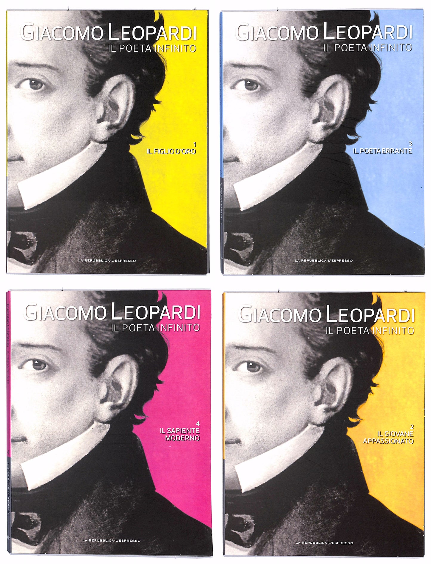 EBOND Giacomo Leopardi Box 4 dischi DIGIPACK EDITORIALE DVD DB609326