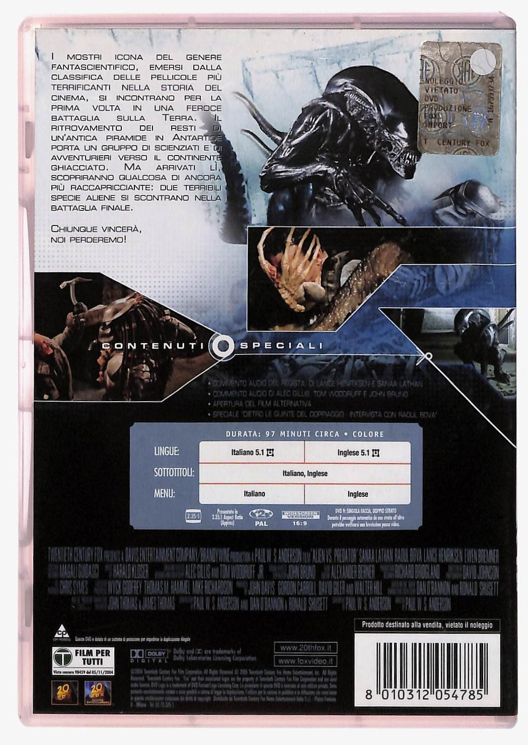 EBOND Alien Vs Predator DVD DB609380