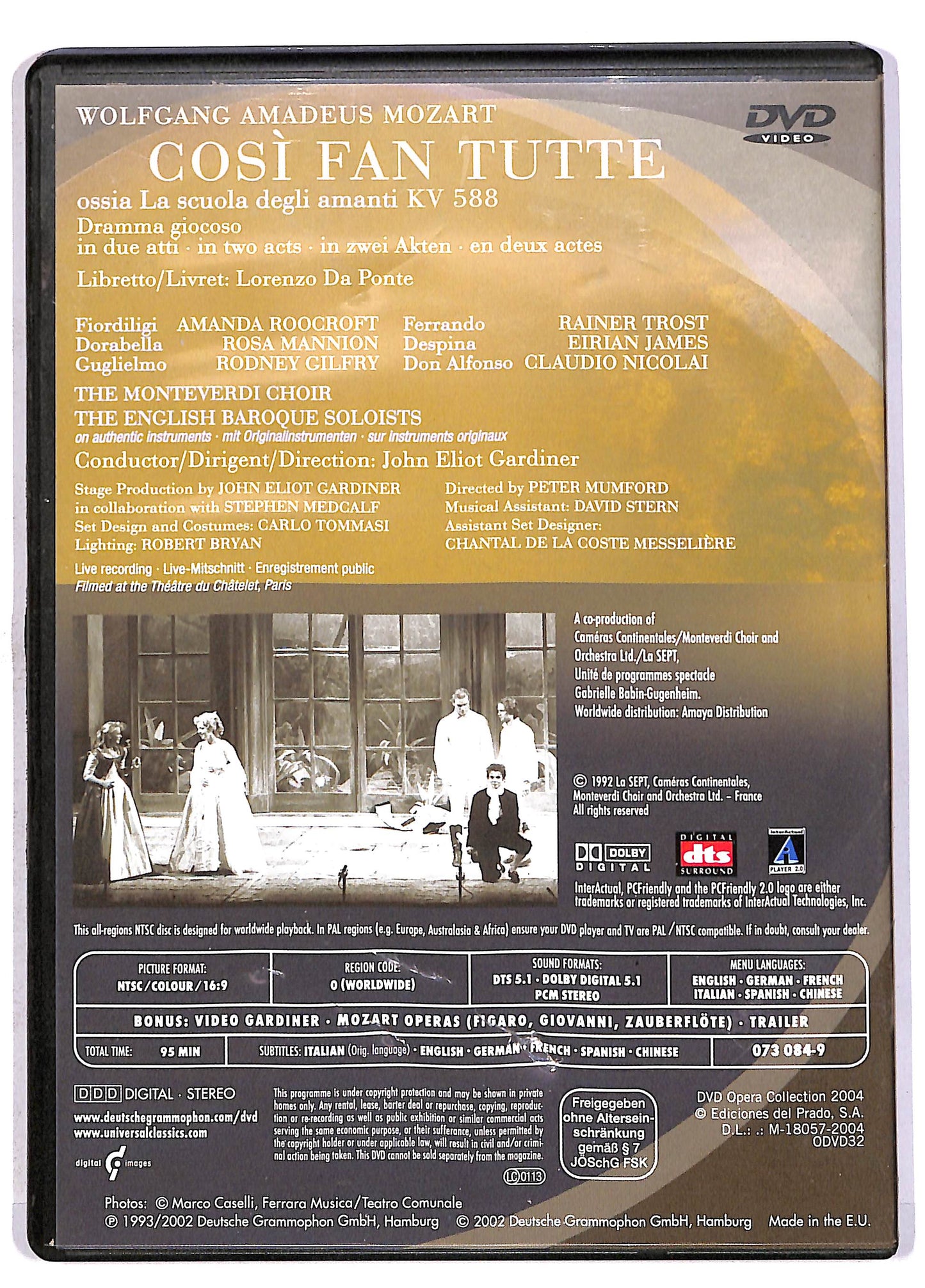 EBOND Dvd Opera Collection - Cosi fan tutte EDITORIALE DVD DB609404