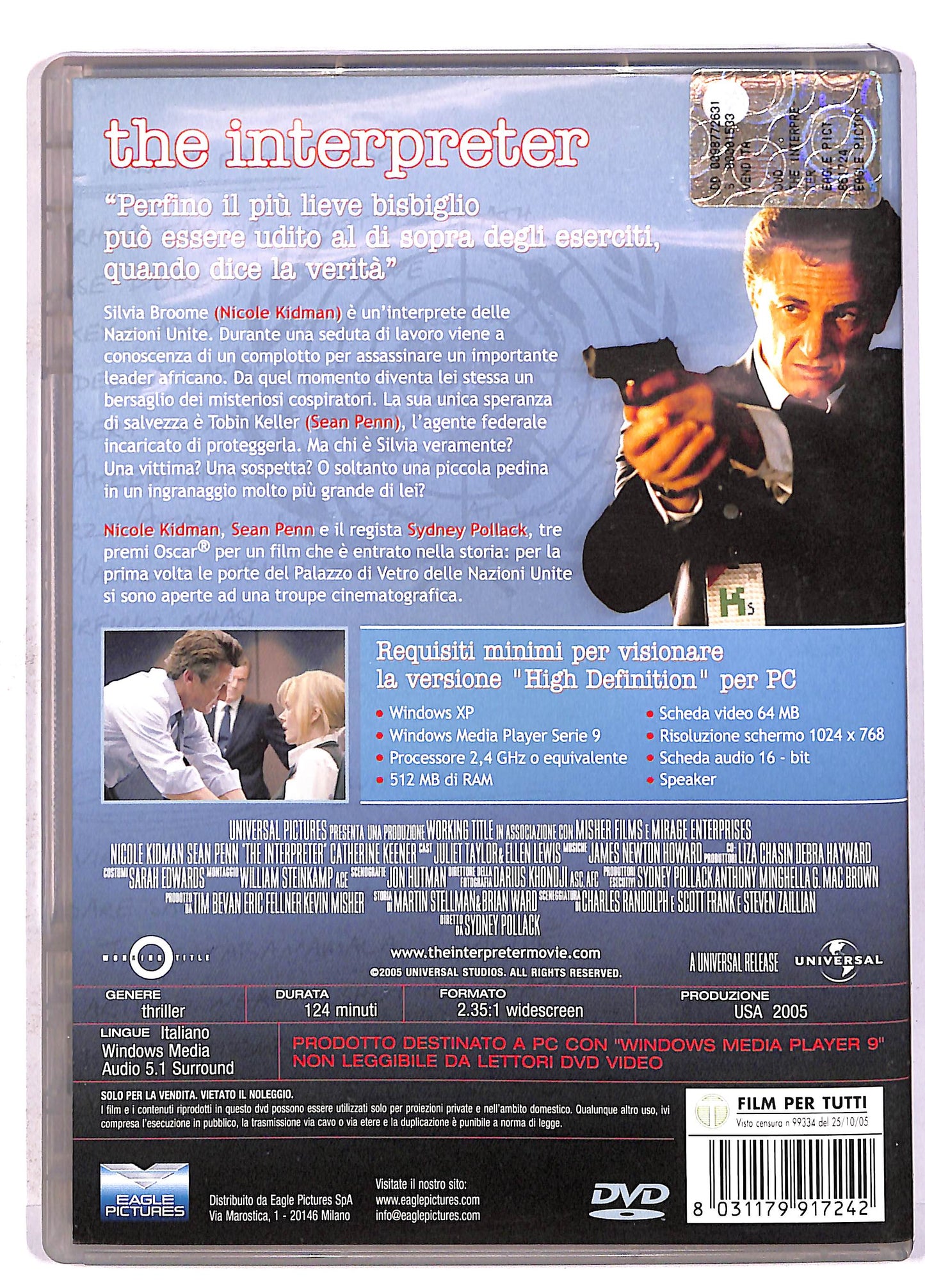 EBOND The Interpreter DVD DB609413