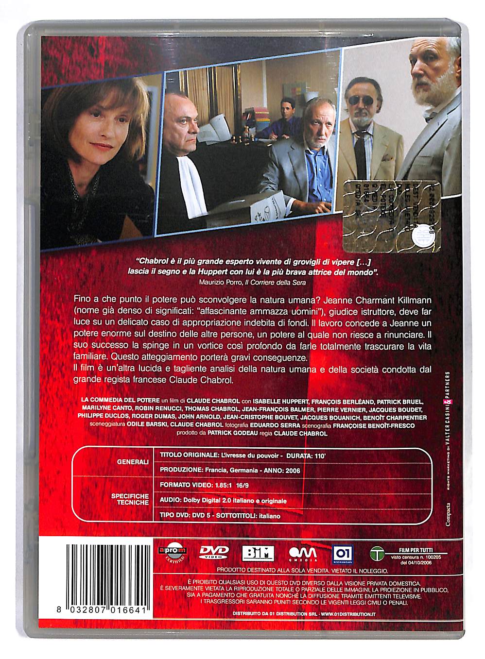 EBOND La Commedia Del Potere DVD DB610022