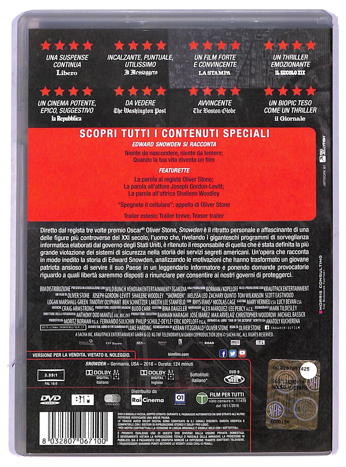 EBOND Snowden DVD DB610025