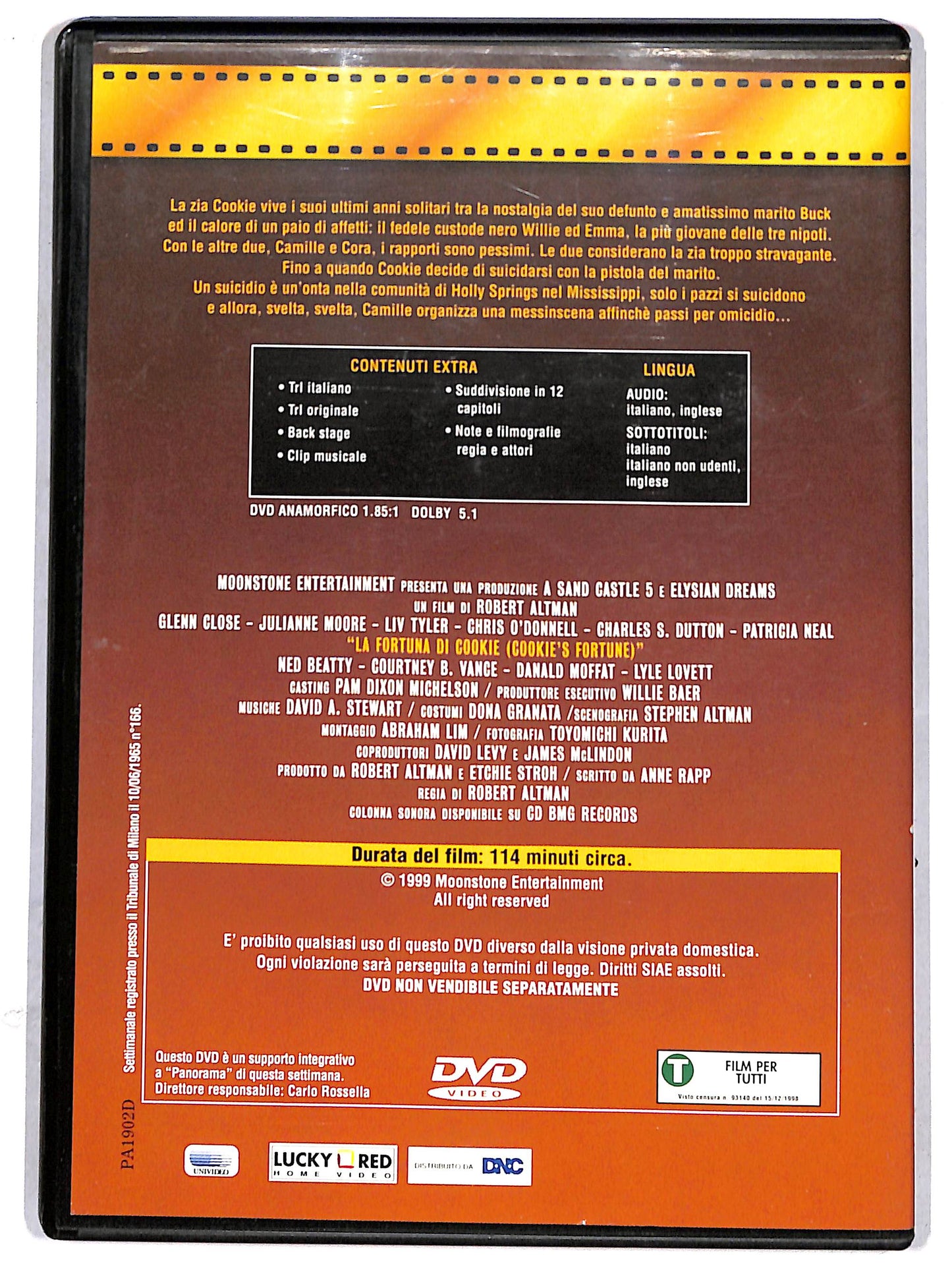 EBOND La fortuna di Cookie EDITORIALE DVD DB610037