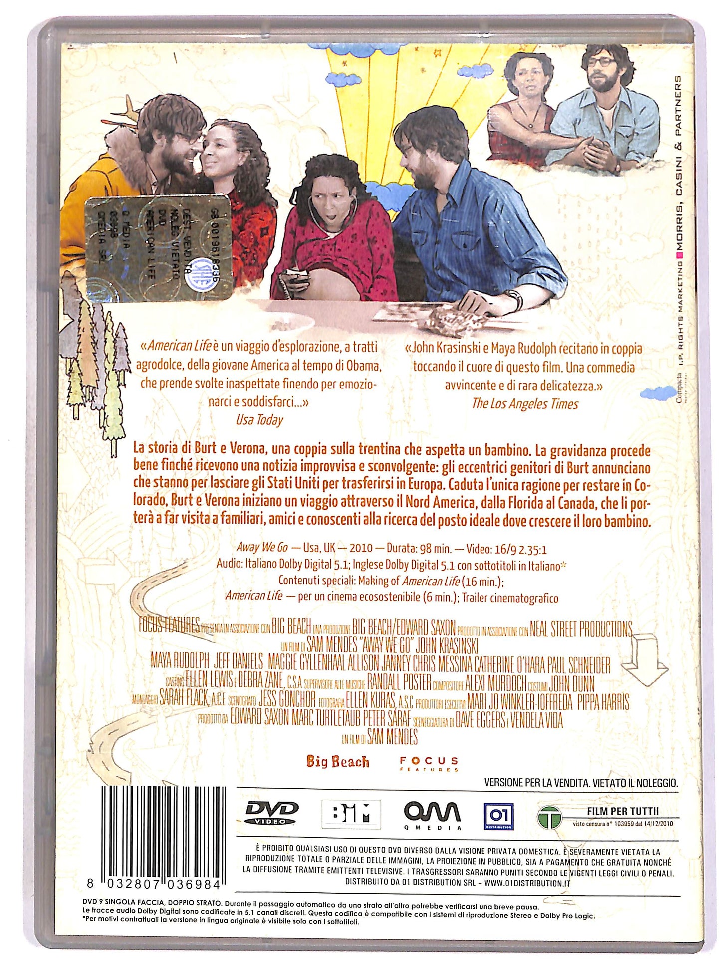 EBOND American life DVD DB610062