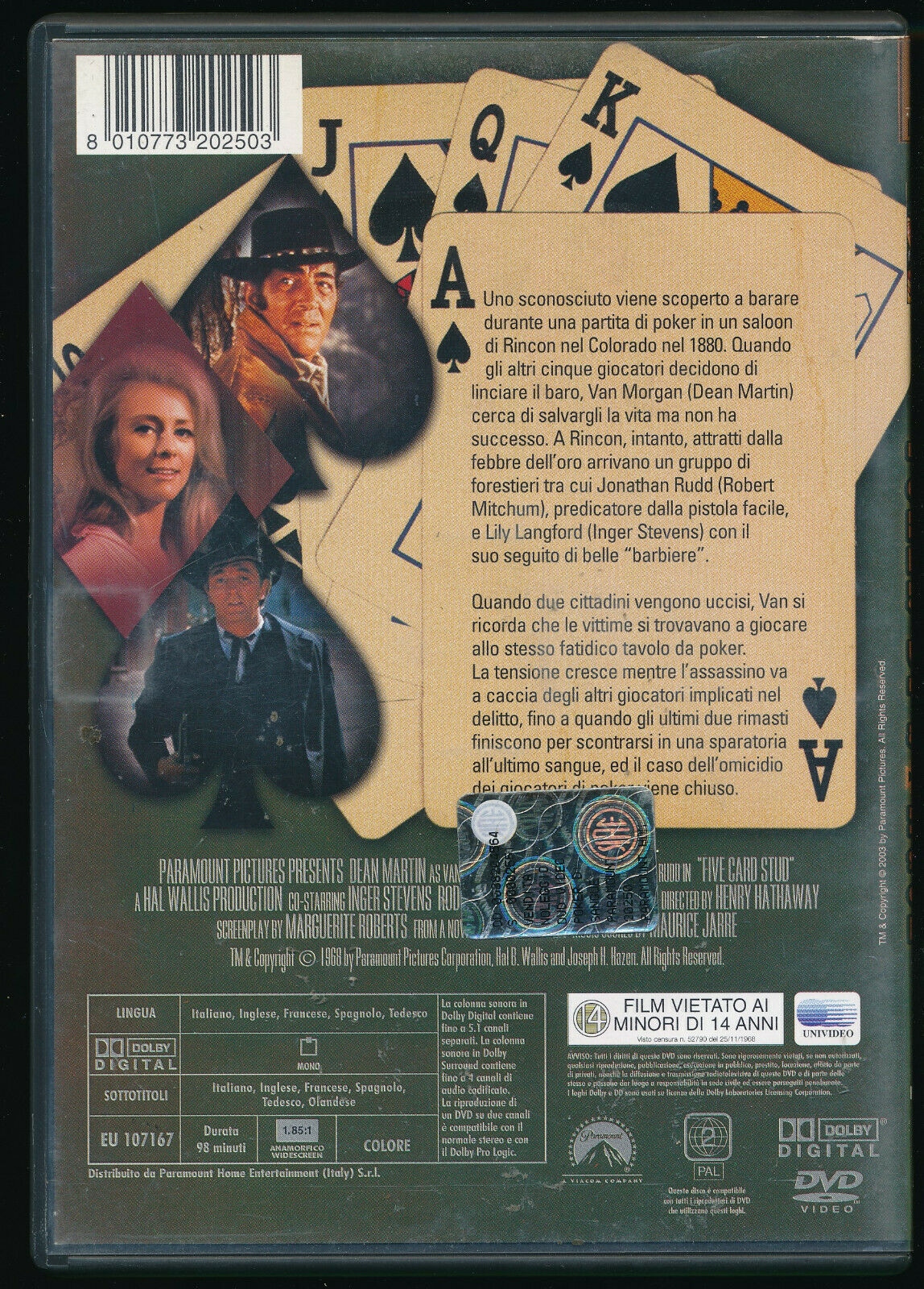EBOND Poker Di Sangue DVD DB610364