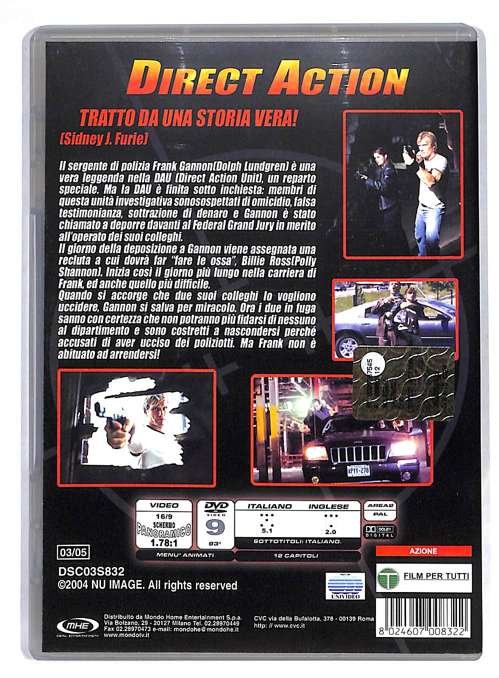 EBOND direct action DVD DB610455
