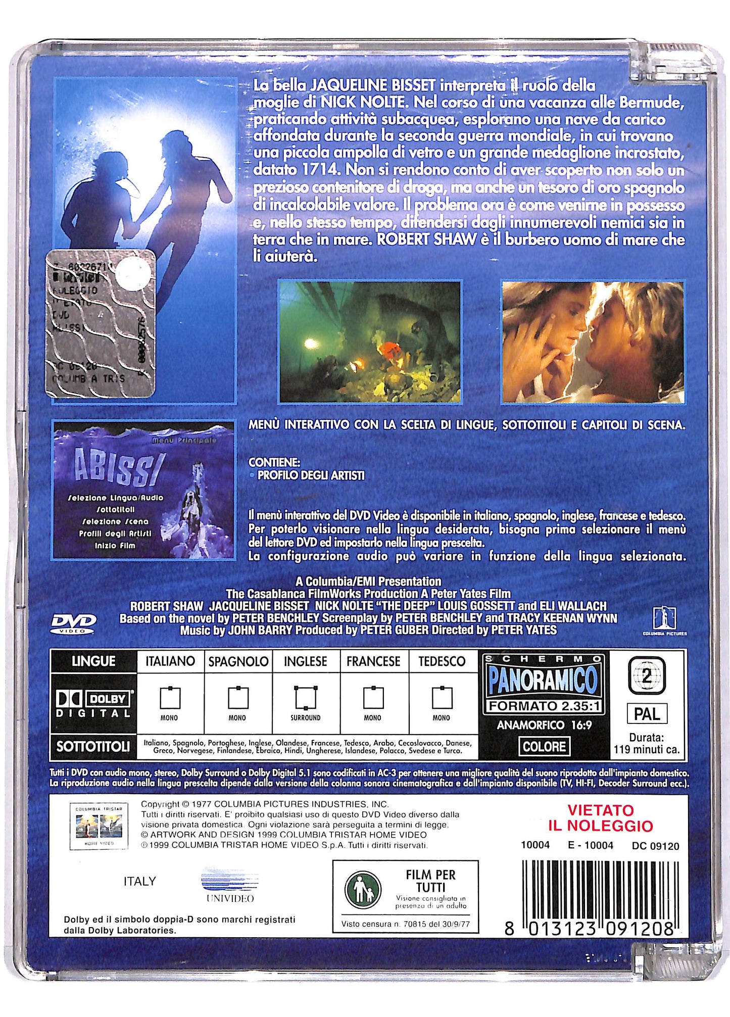EBOND Abissi SJB DVD DB610612