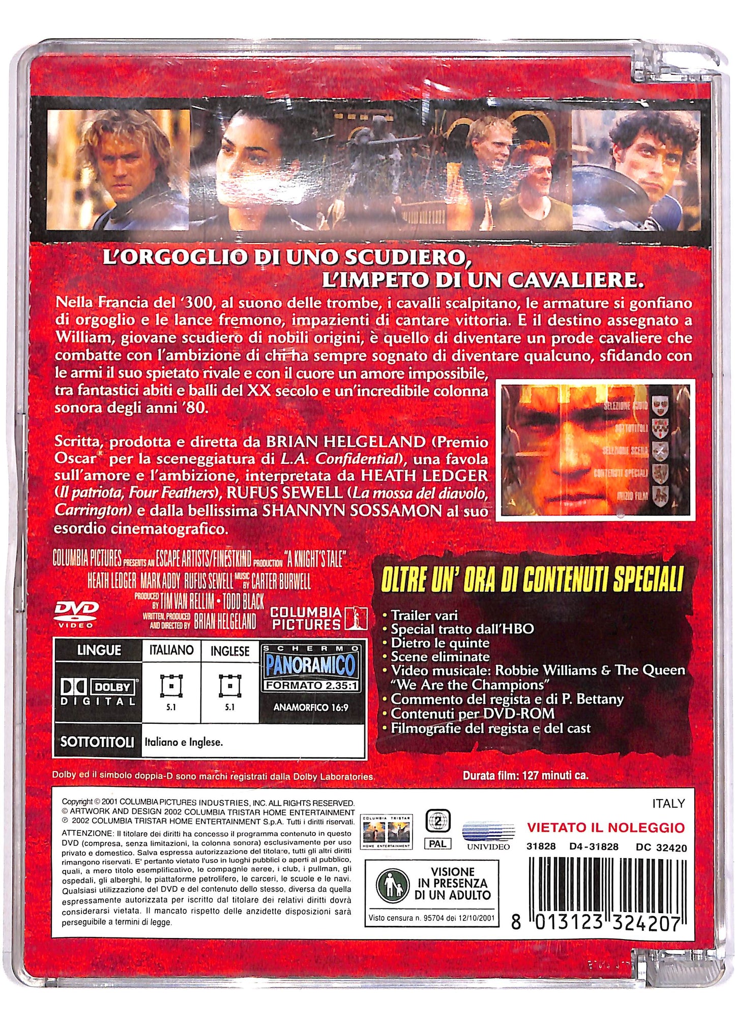 EBOND Il destino di un cavaliere SJB DVD DB610614