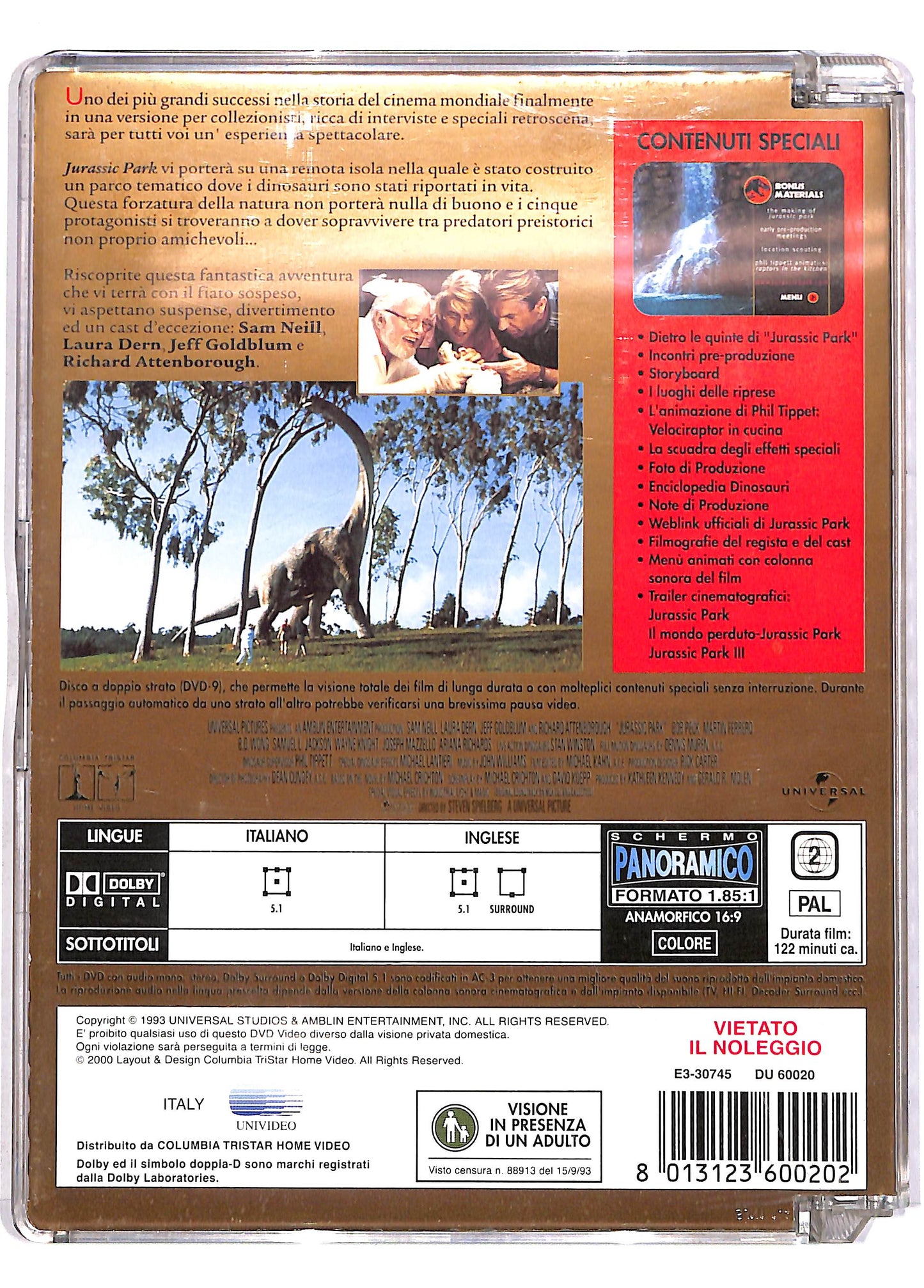 EBOND Jurassic Park SJB DVD DB610633