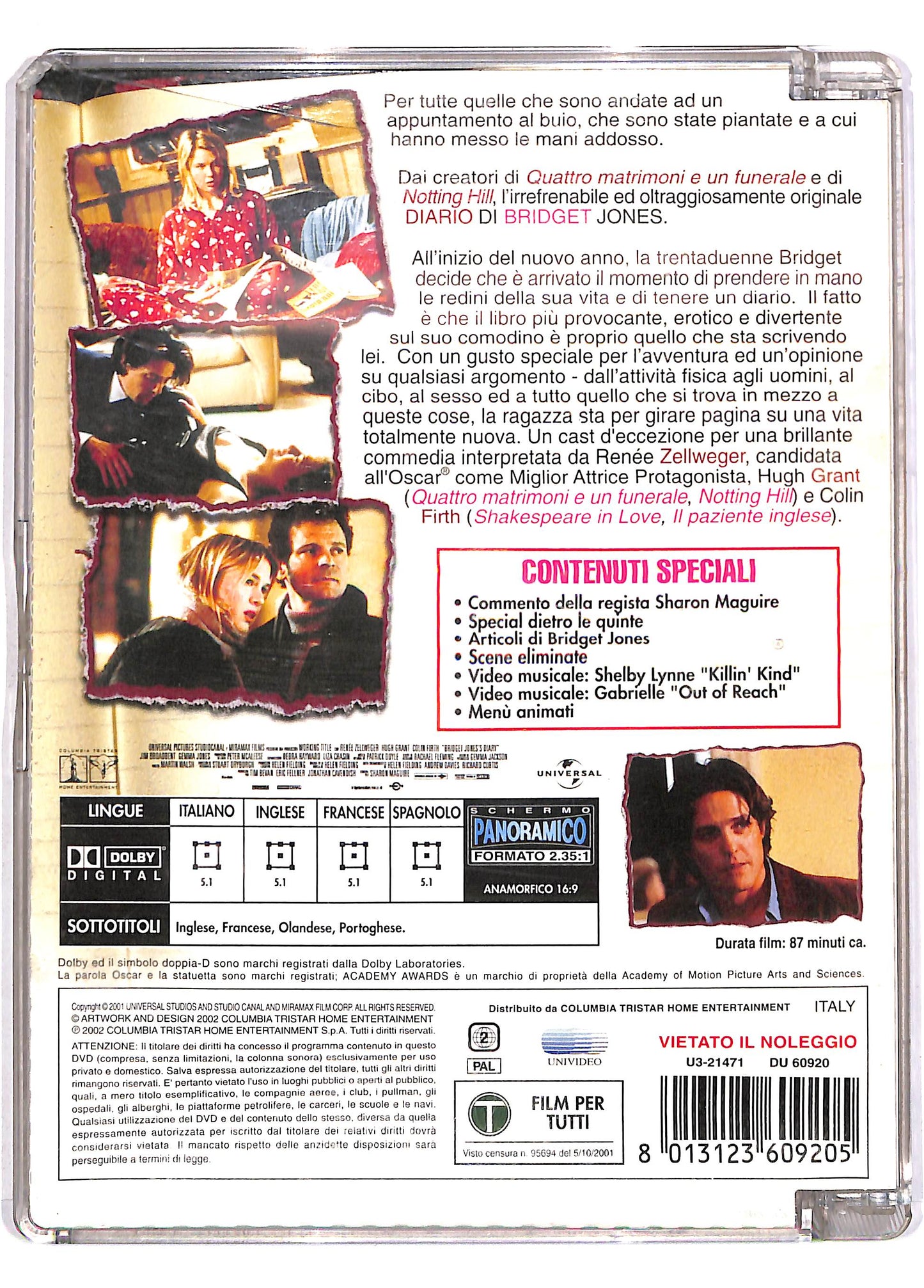 EBOND Il Diario Di Bridget Jones SJB DVD DB610637