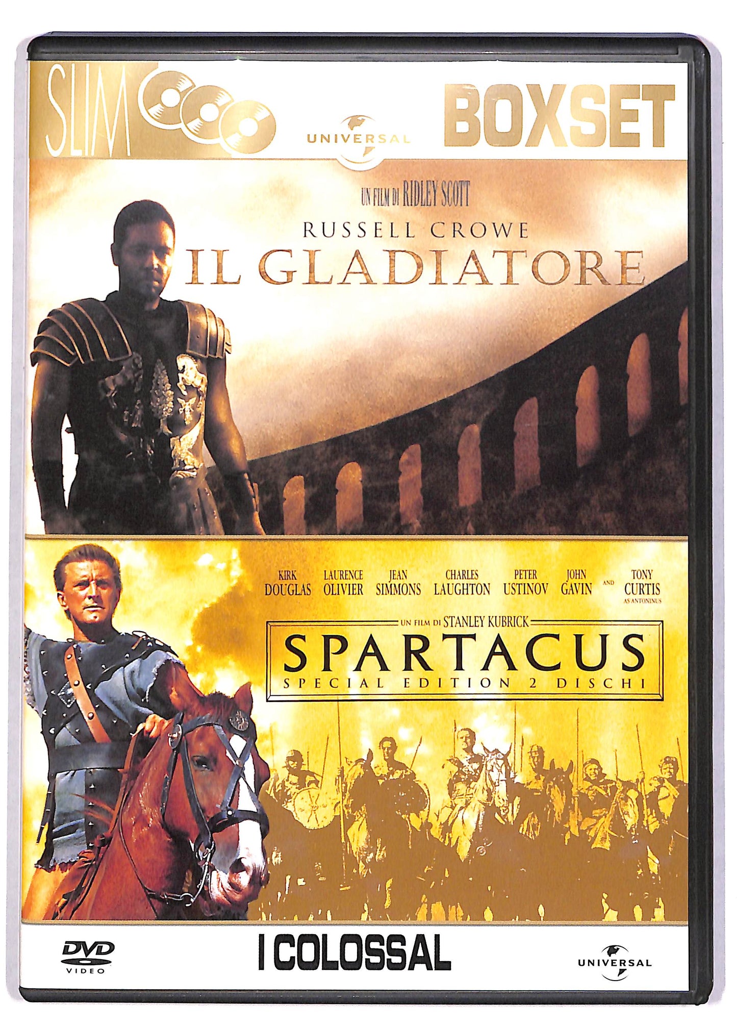 EBOND I Colossal Il Gladiatore Spartacus BoxSet DVD DB610913