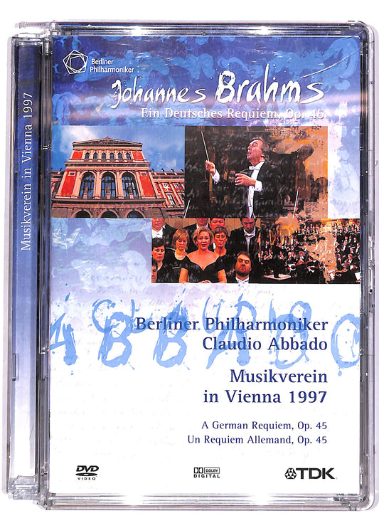 EBOND Johannes Brahm Vienna 1997 Abbado SJB DVD DB611026