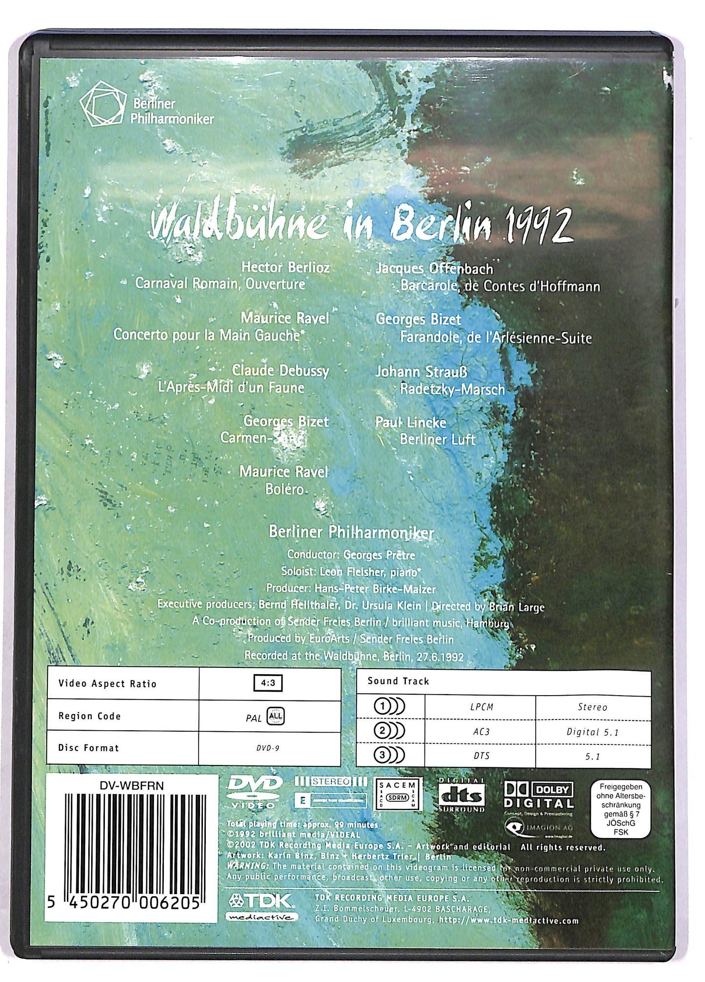 EBOND French Night Petre Berlin 1992 DVD DB611038