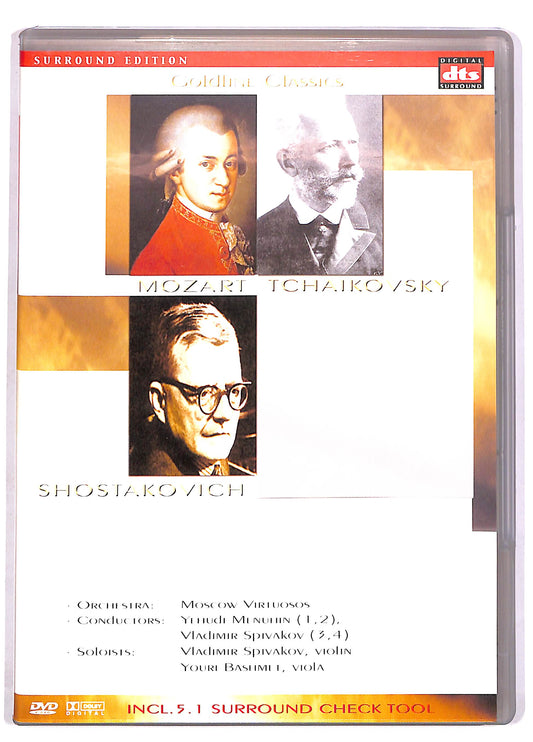 EBOND Goldline Classics Mozart Tchaikovsky Shostakovich Osawa DVD DB611040
