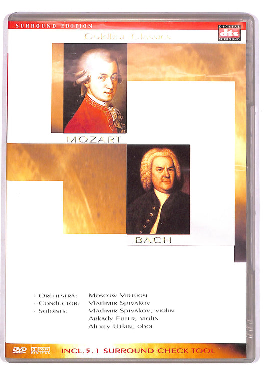 EBOND Goldline Classic Mozart Bach Spivakov EDITORIALE DVD DB611051