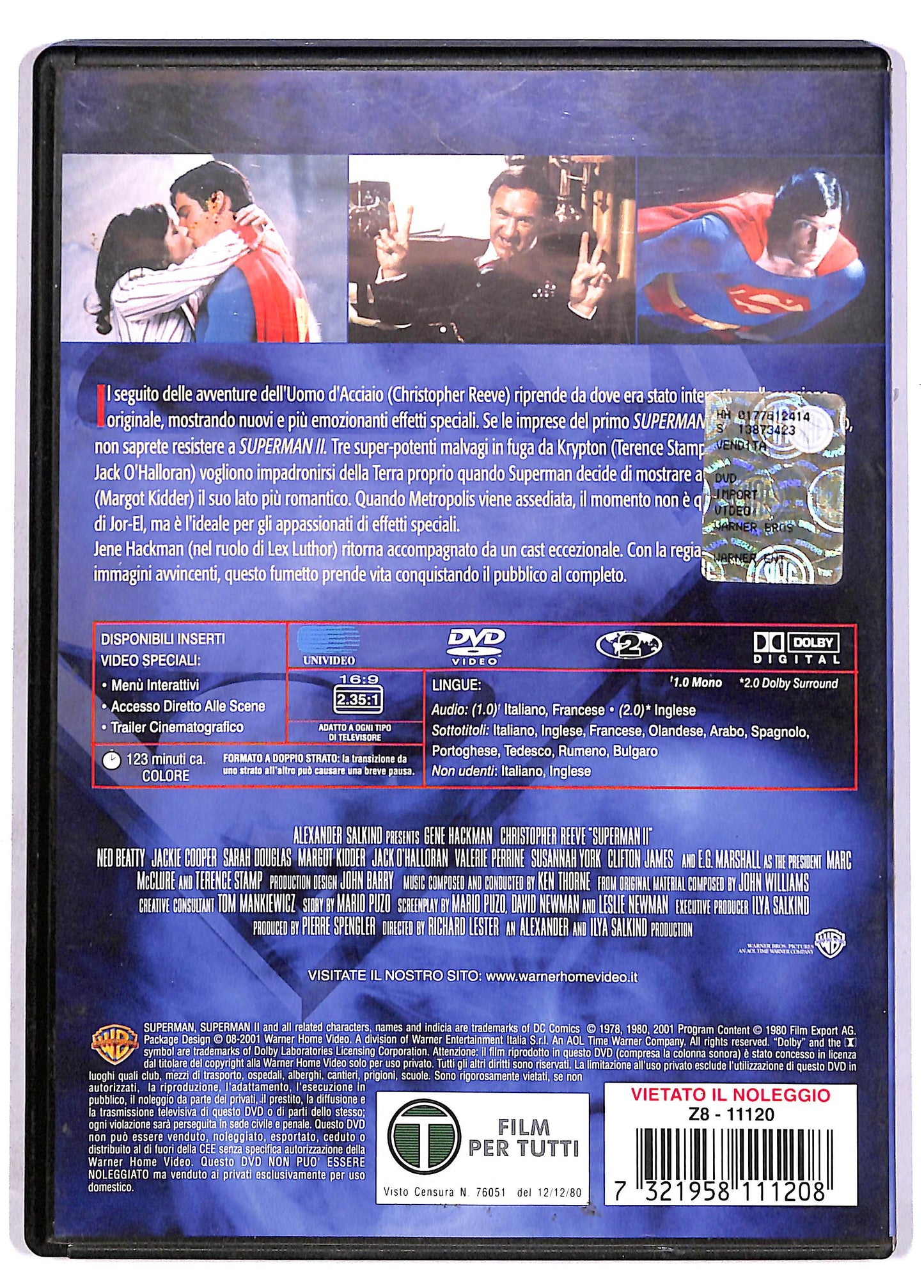 EBOND Superman 2 DVD DB611084