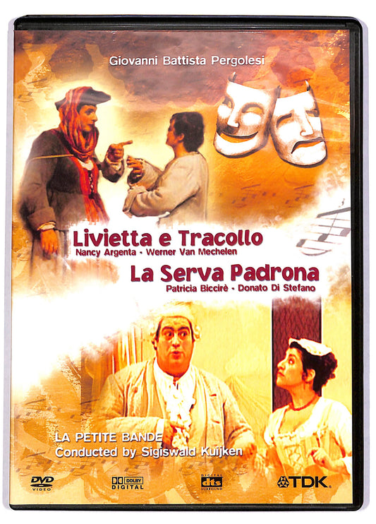 EBOND Giovanni Pergolesi Livietta e tracollo La serva padrona DVD DB611236