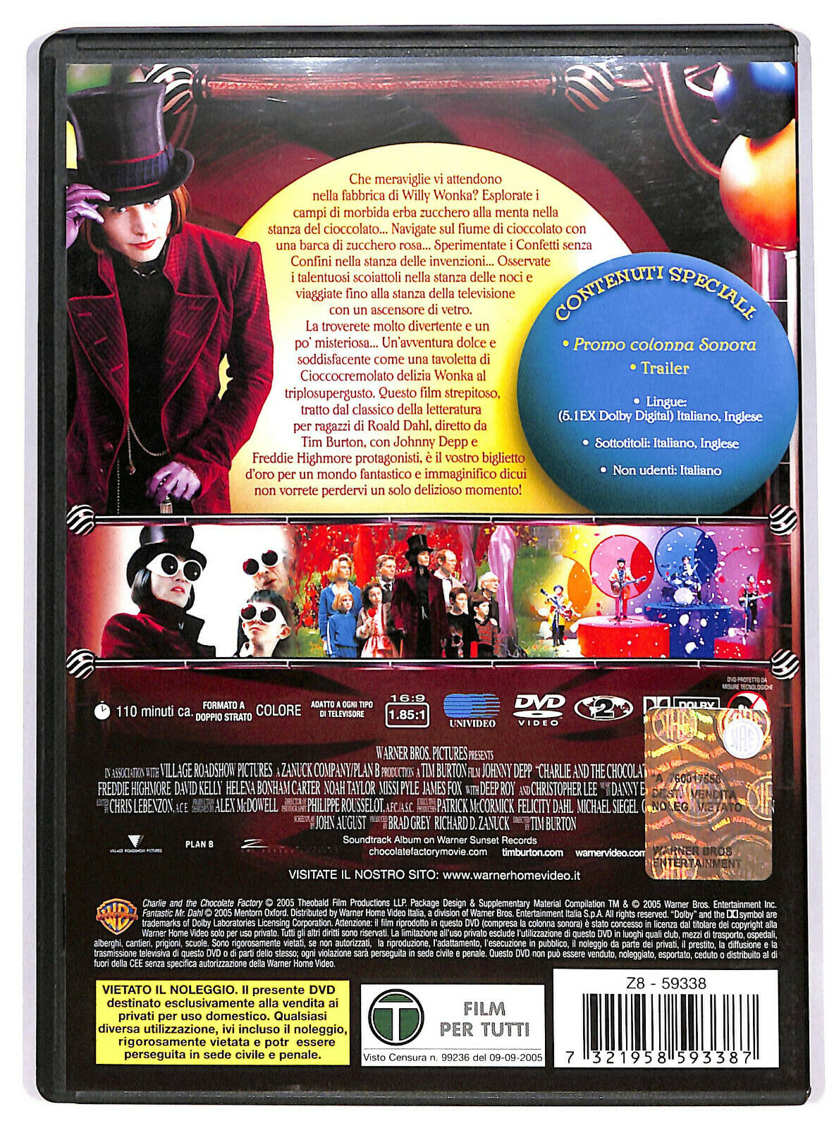 EBOND La Fabbrica Di Cioccolato DVD DB611411