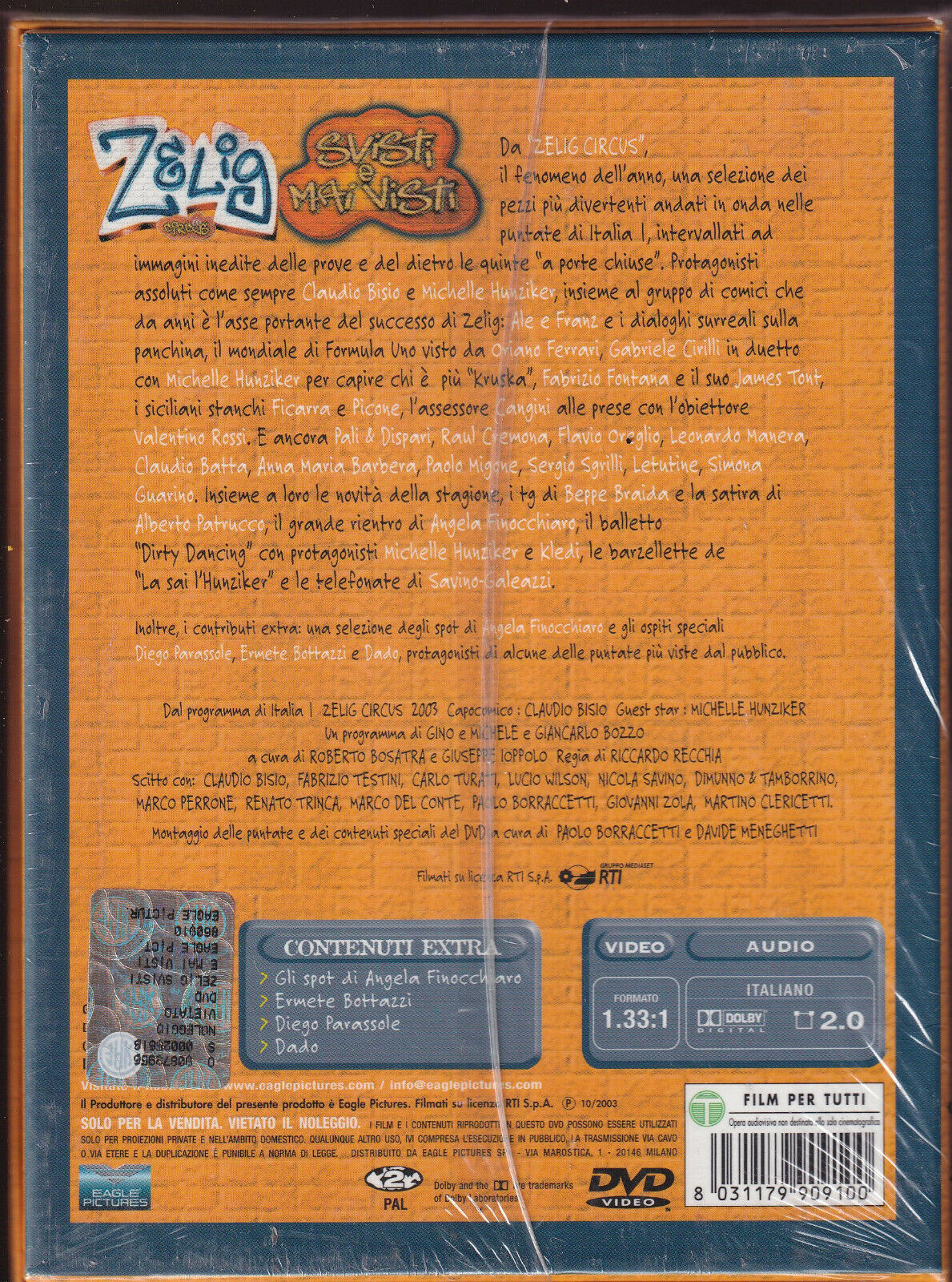 EBOND Zelig Circus Svisti e Mai Visti DVD DB611464