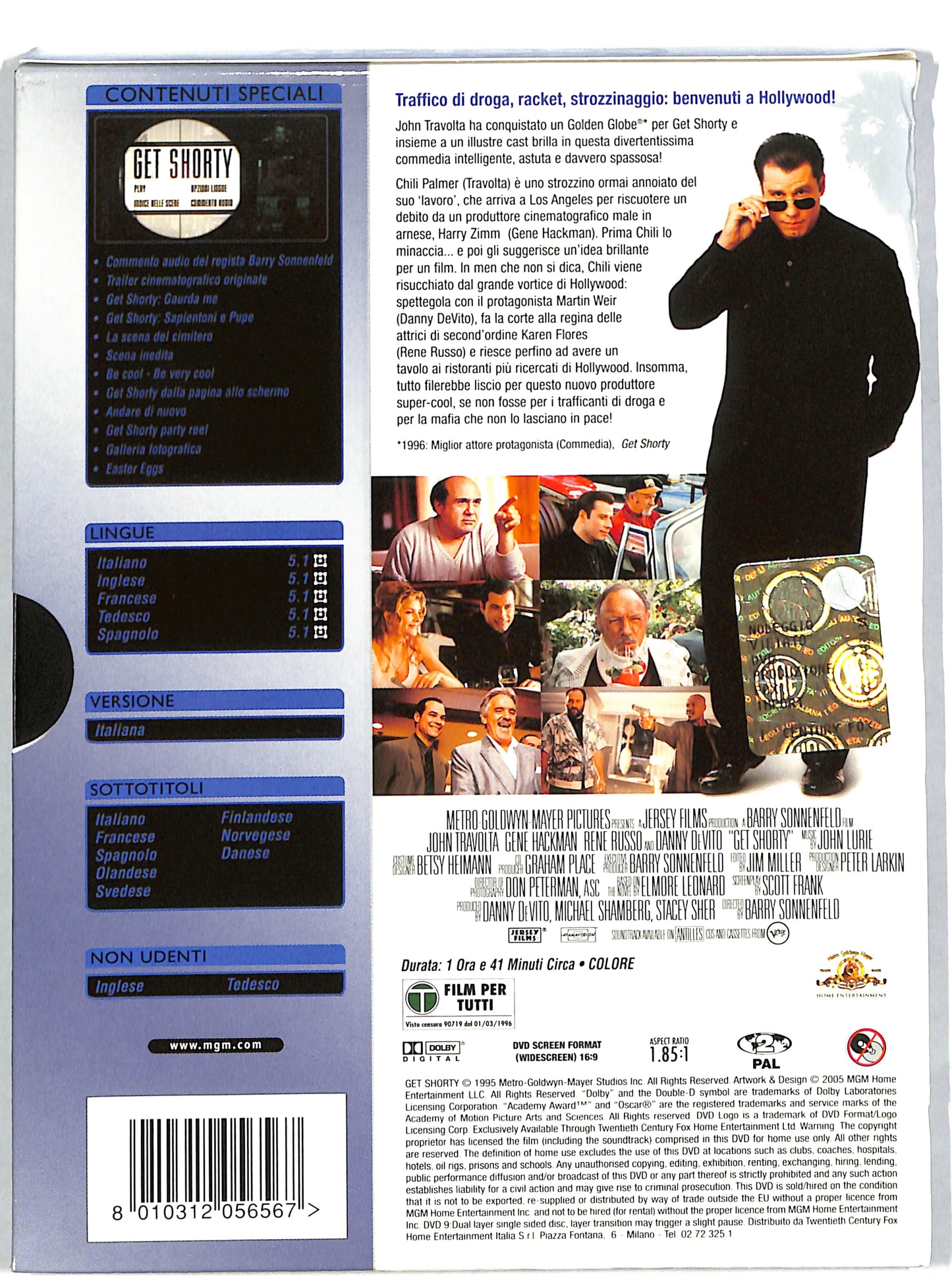 EBOND Get Shorty SLIPCASE DVD DB612113