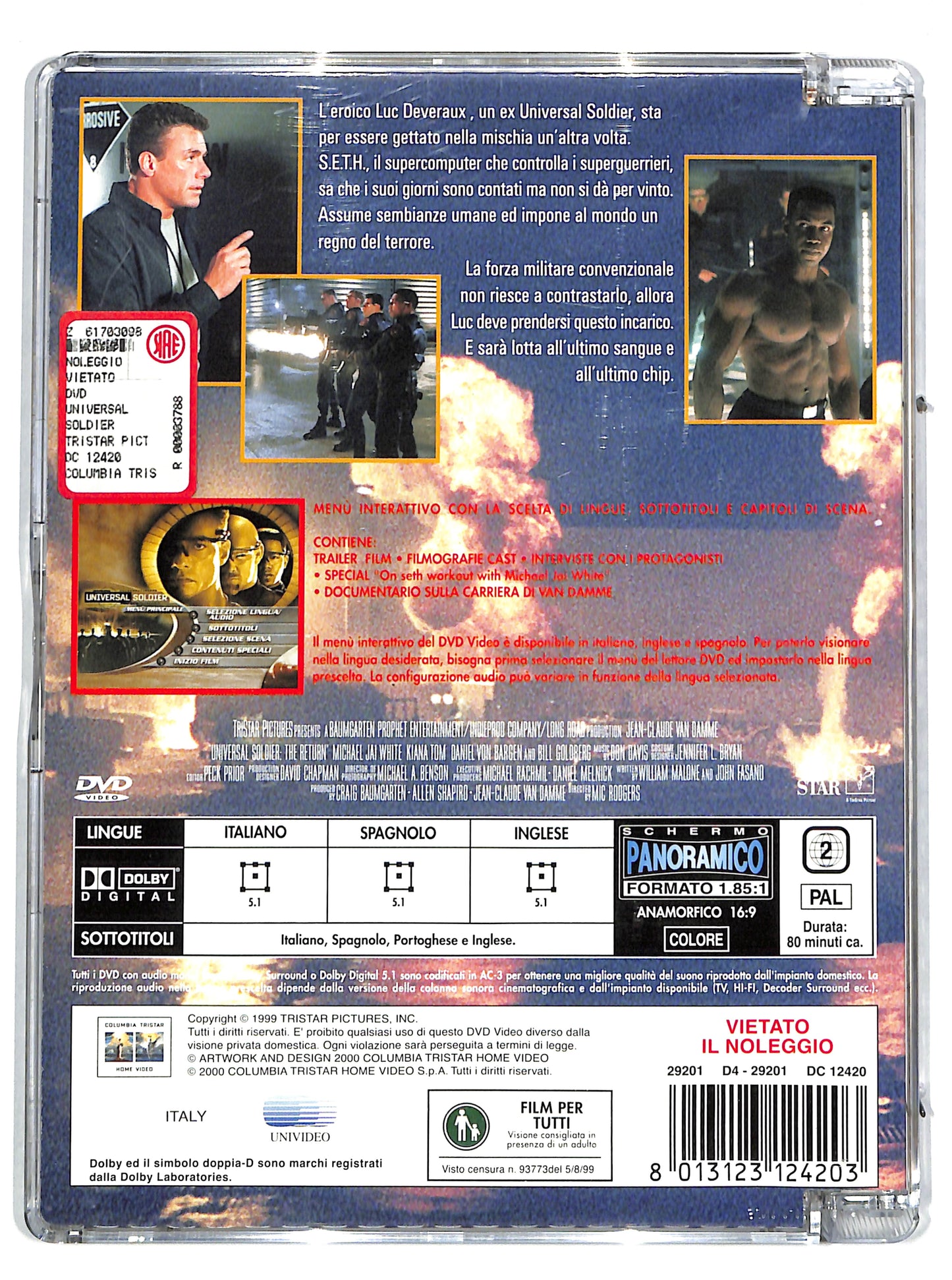 EBOND Universal Soldier - The Return DVD DB612419