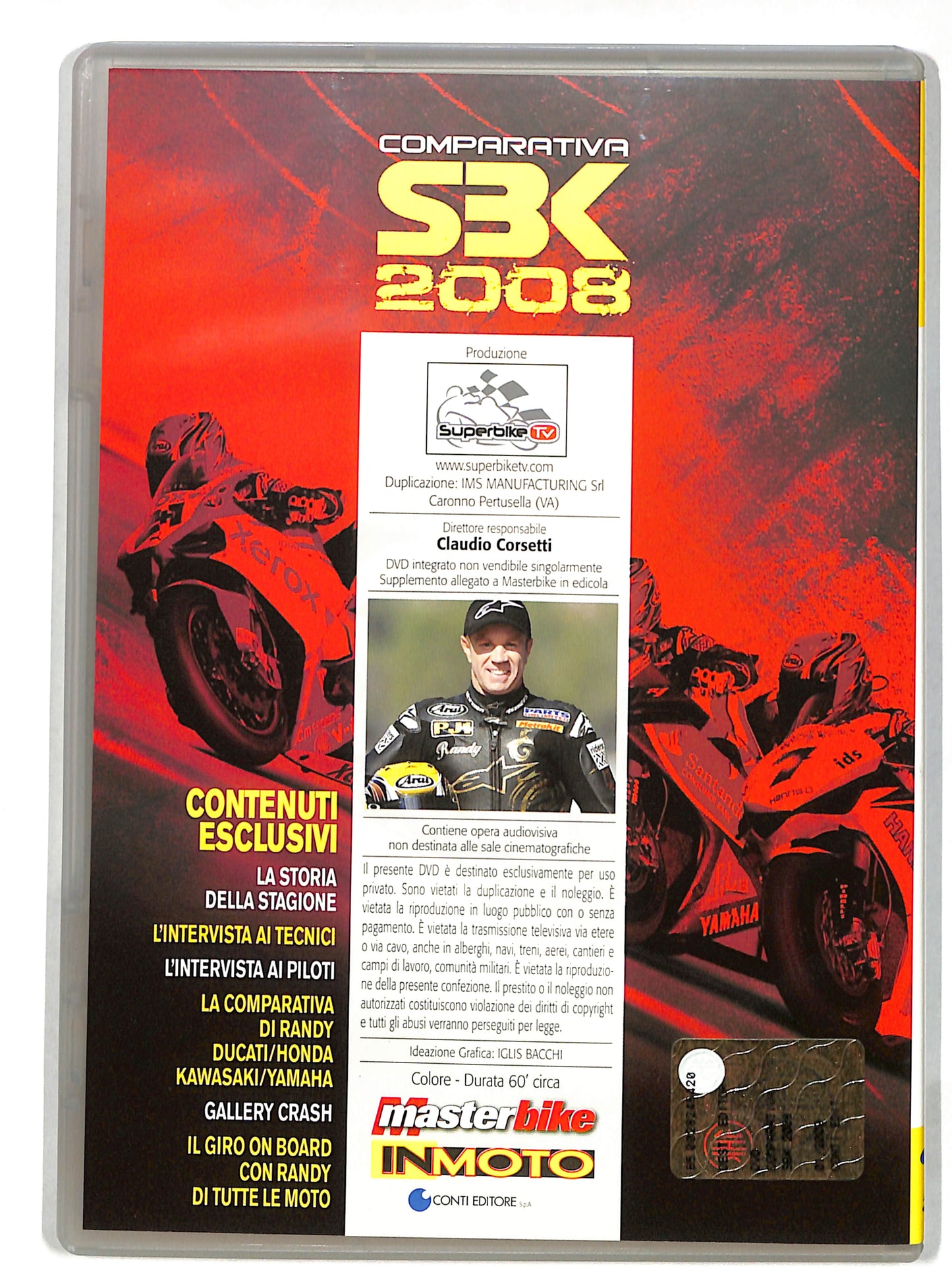 EBOND Comparativa superbike 2008 EDITORIALE DVD DB612429