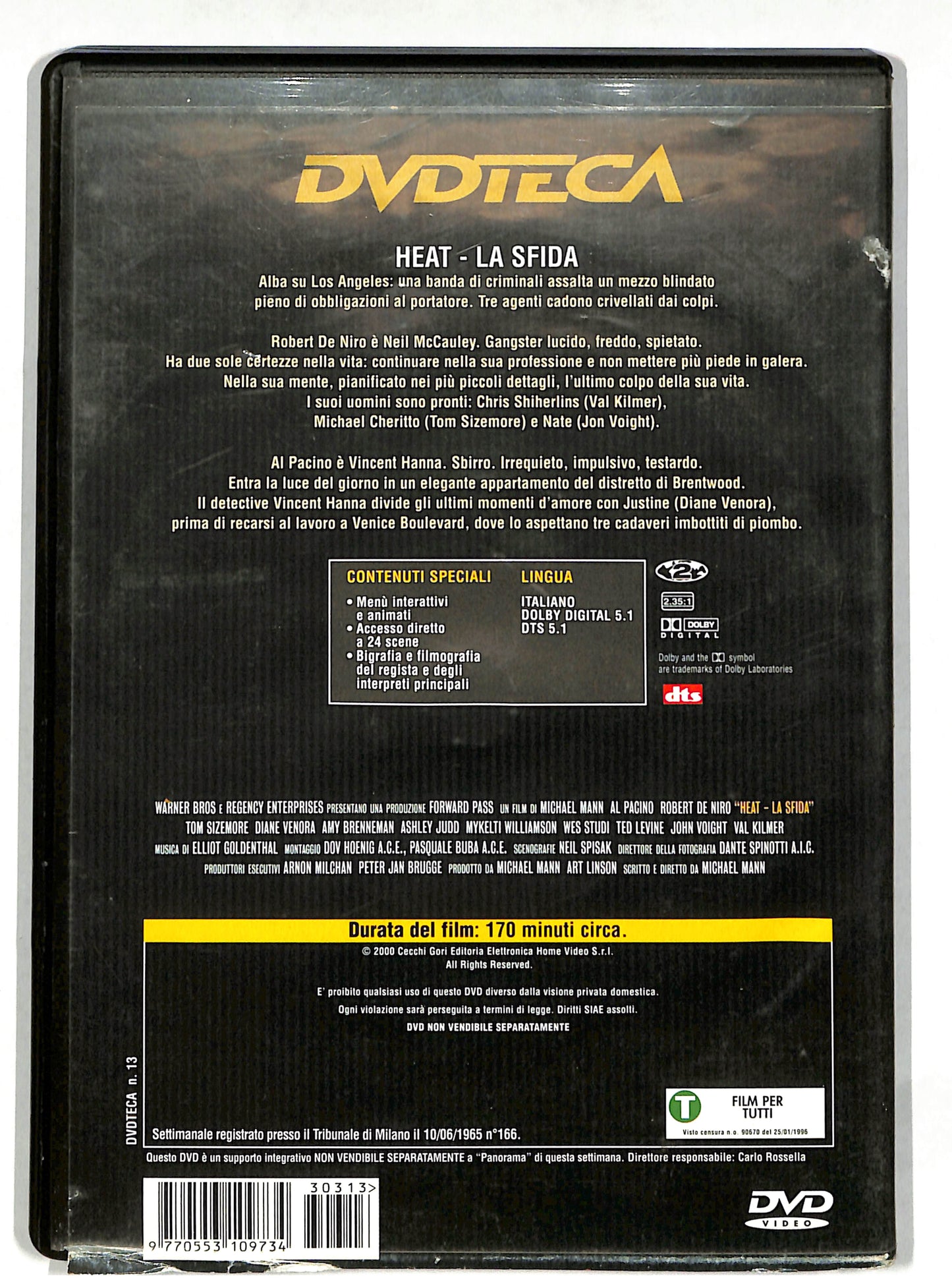 EBOND Heat - La sfida EDITORIALE DVD DB612431