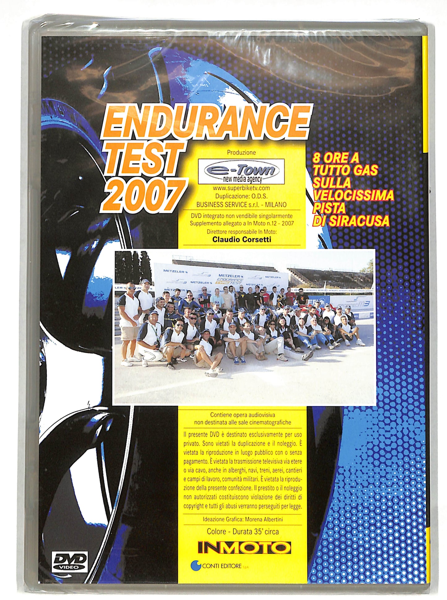 EBOND Endurance test 2007 EDITORIALE DVD DB612438