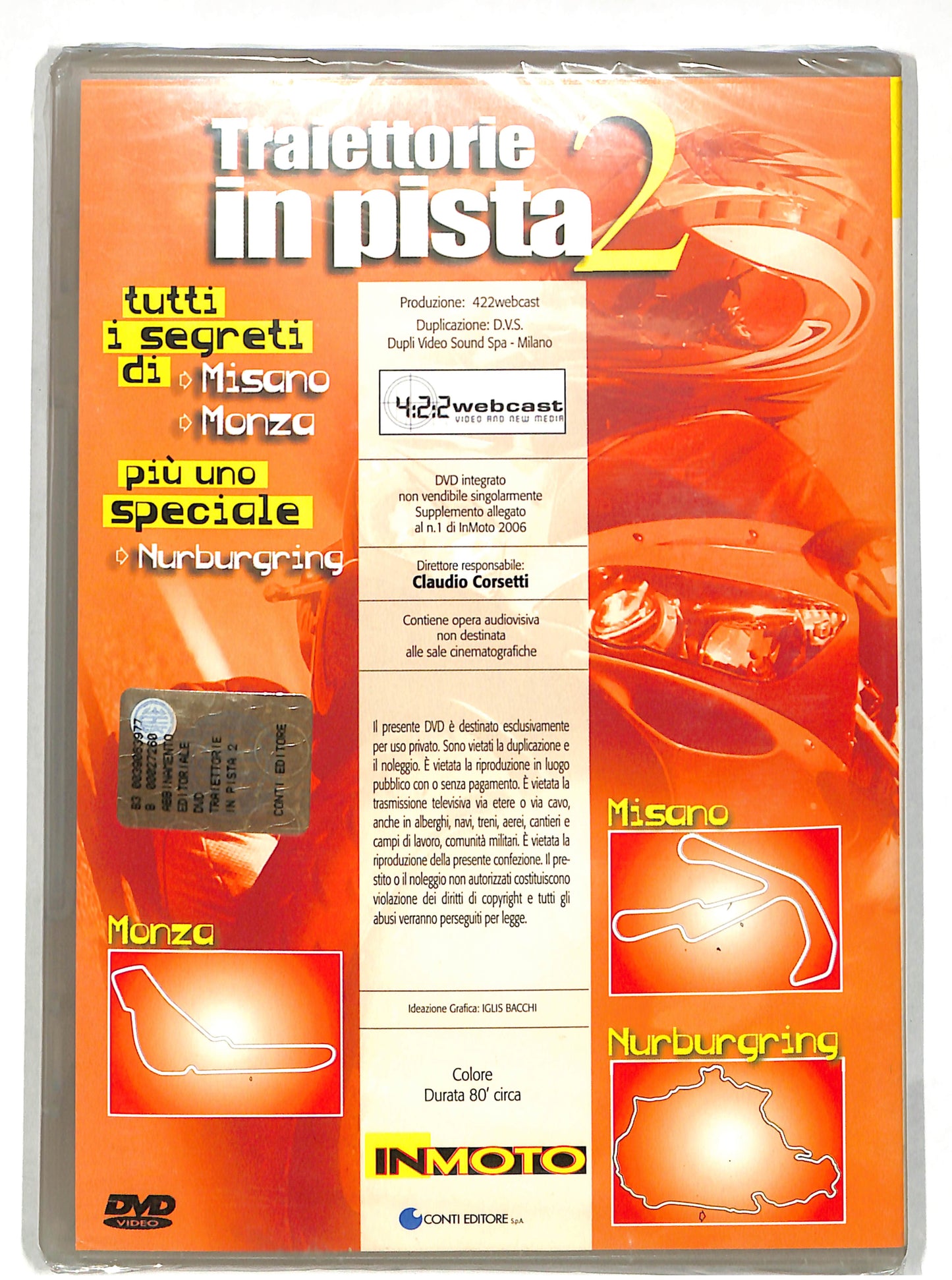 EBOND Traiettorie in pista 2 EDITORIALE DVD DB612441