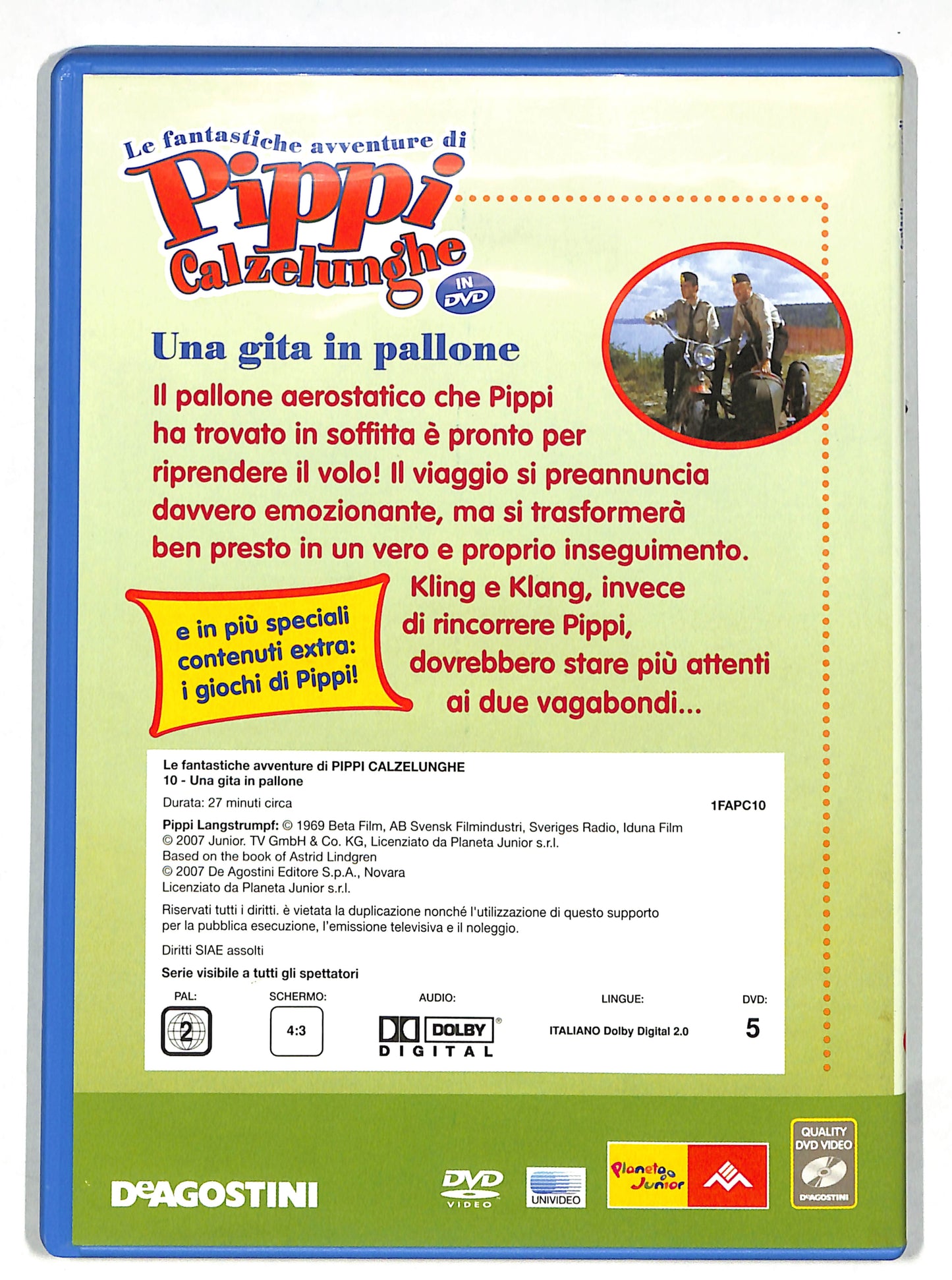 EBOND Pippi calzelunghe volume 10 - una gita in pallone EDITORIALE DVD DB612449