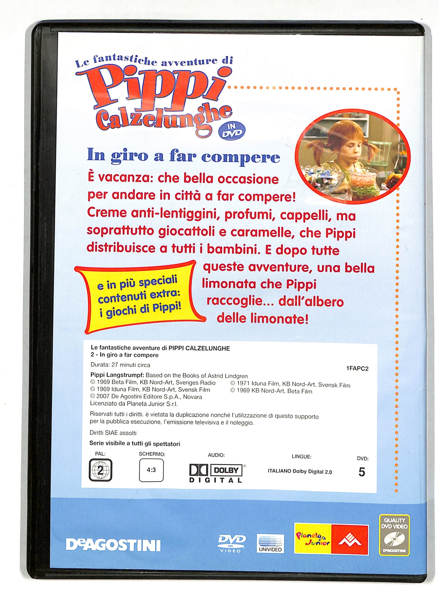 EBOND Pippi Calzelunghe vol 2 - in giro a fare compere EDITORIALE DVD DB612450