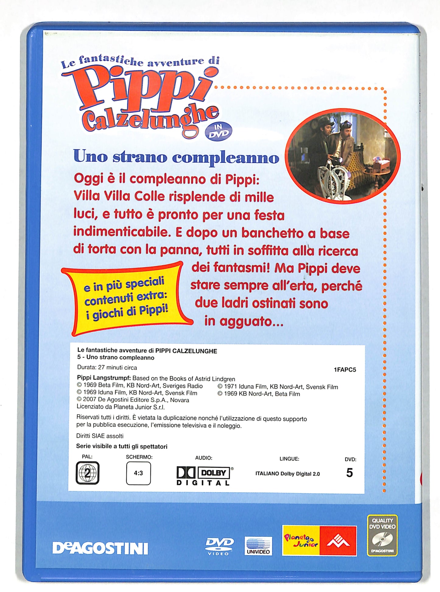 EBOND Pippi Calzelunghe vol 5 - Uno strano compleanno EDITORIALE DVD DB612451