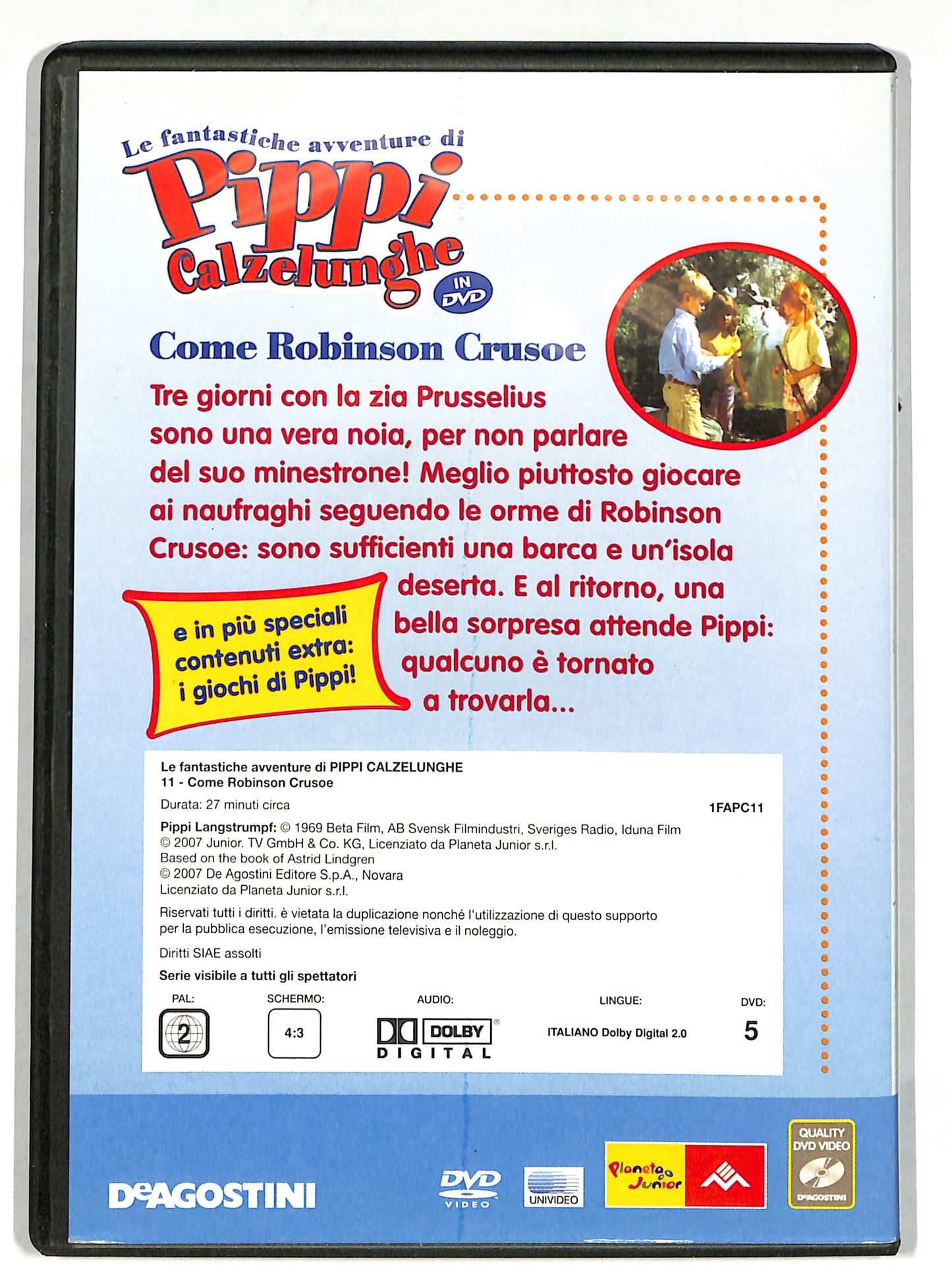 EBOND Pippi Calzelunghe Vol 11 - come robinson crusoe EDITORIALE DVD DB612452