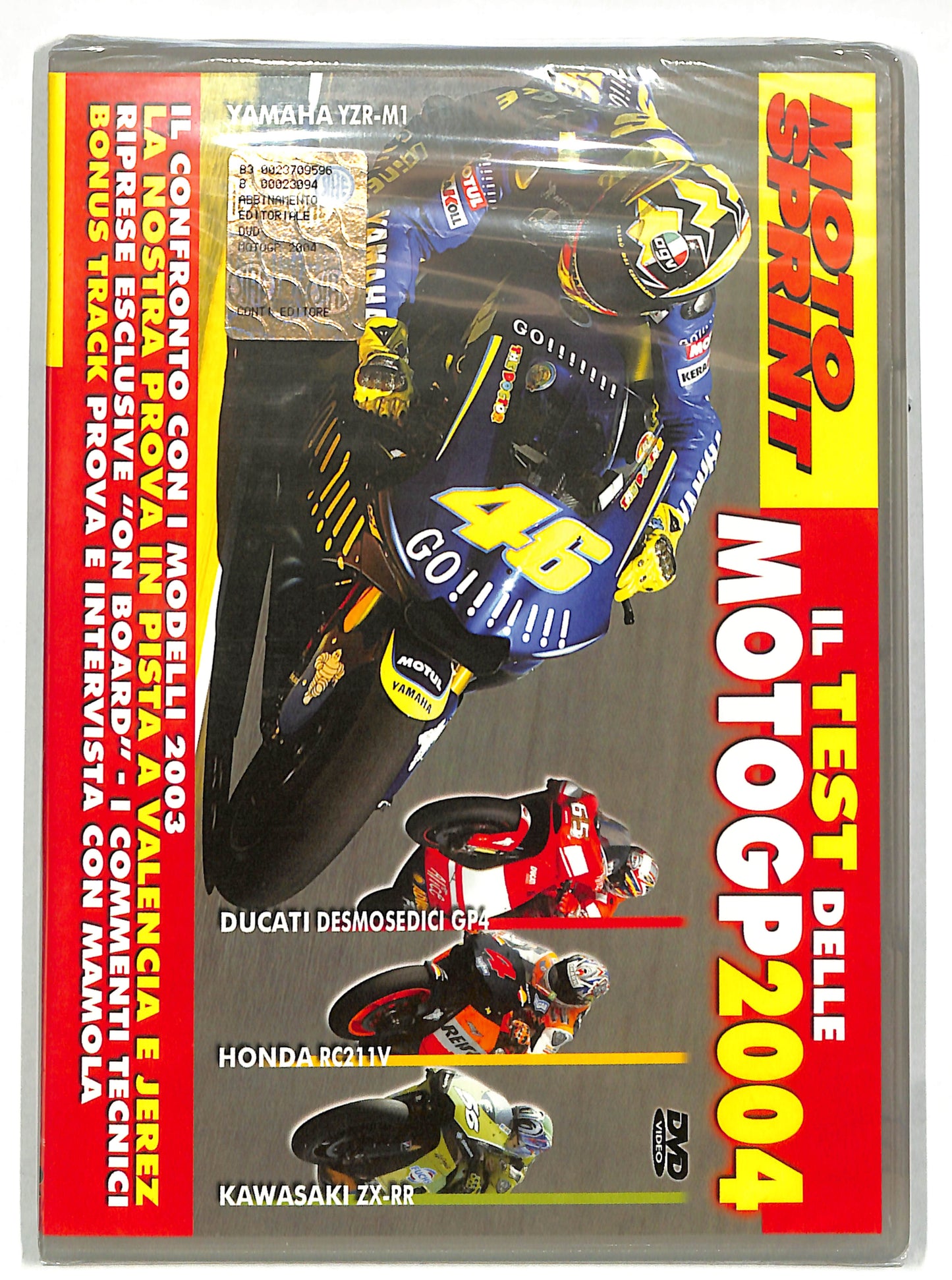 EBOND Il test delle motoGP 2004 EDITORIALE DVD DB612459