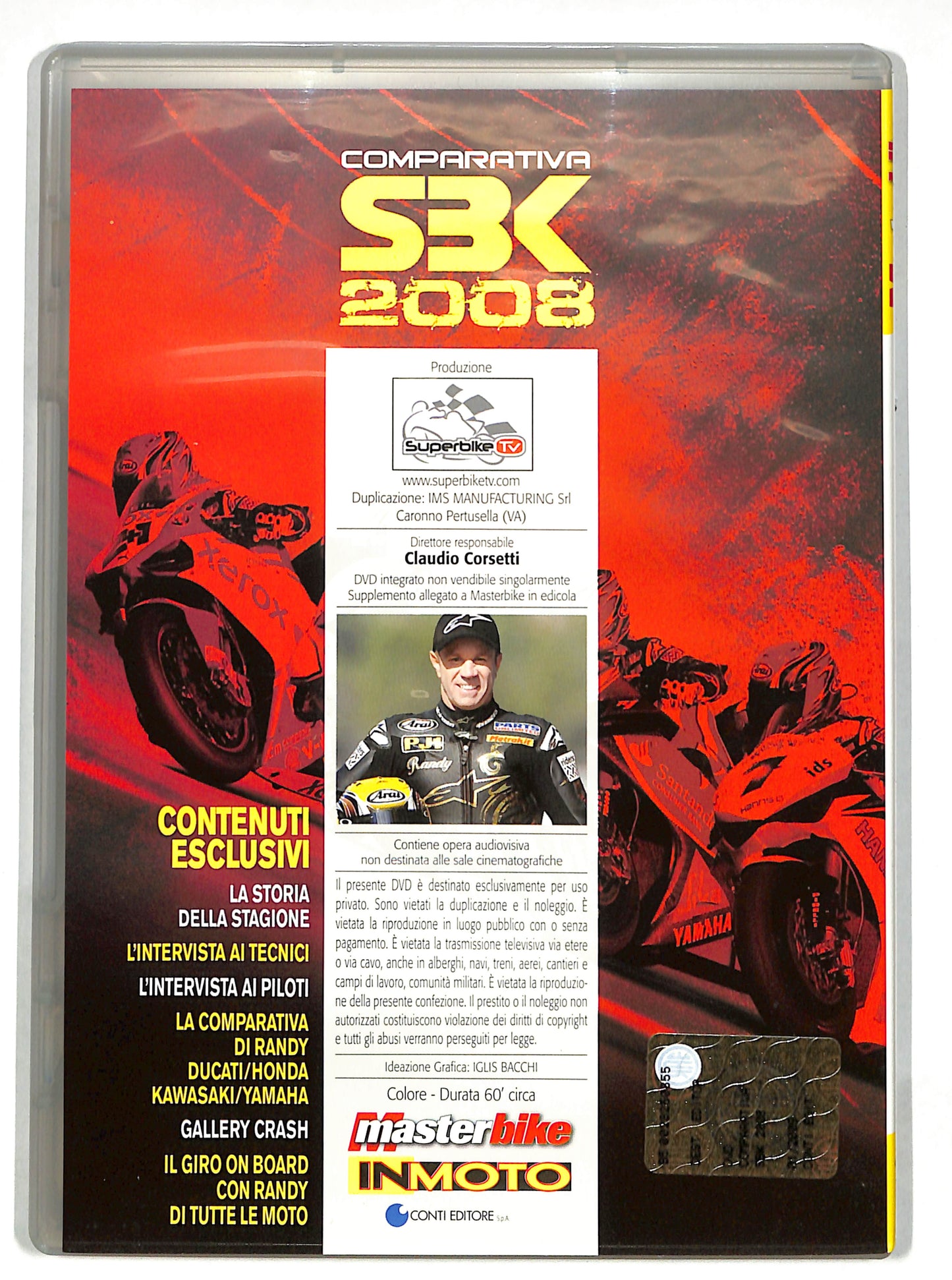 EBOND Comparativa superbike 2008 EDITORIALE DVD DB612801