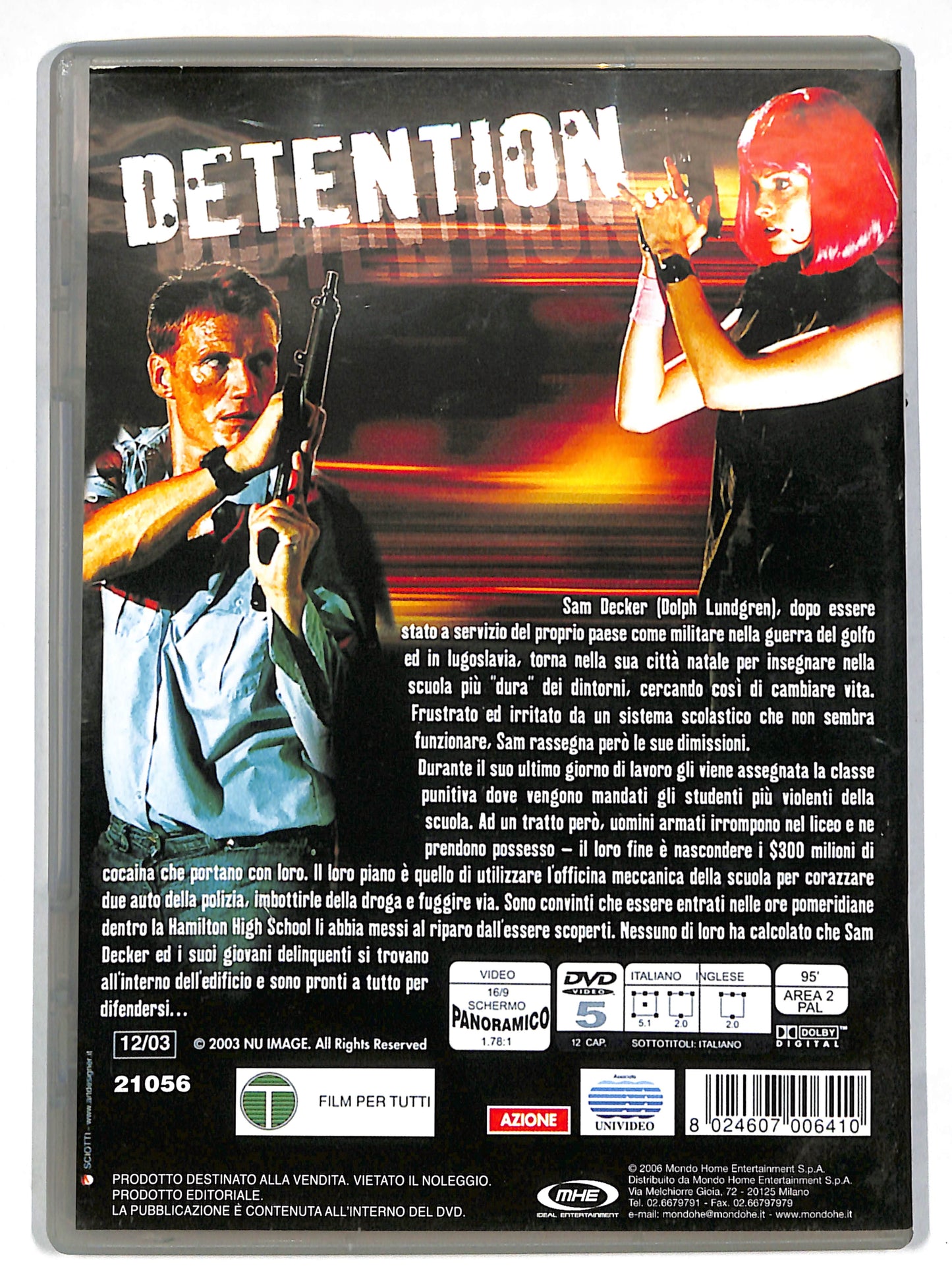 EBOND Detention DVD DB612837