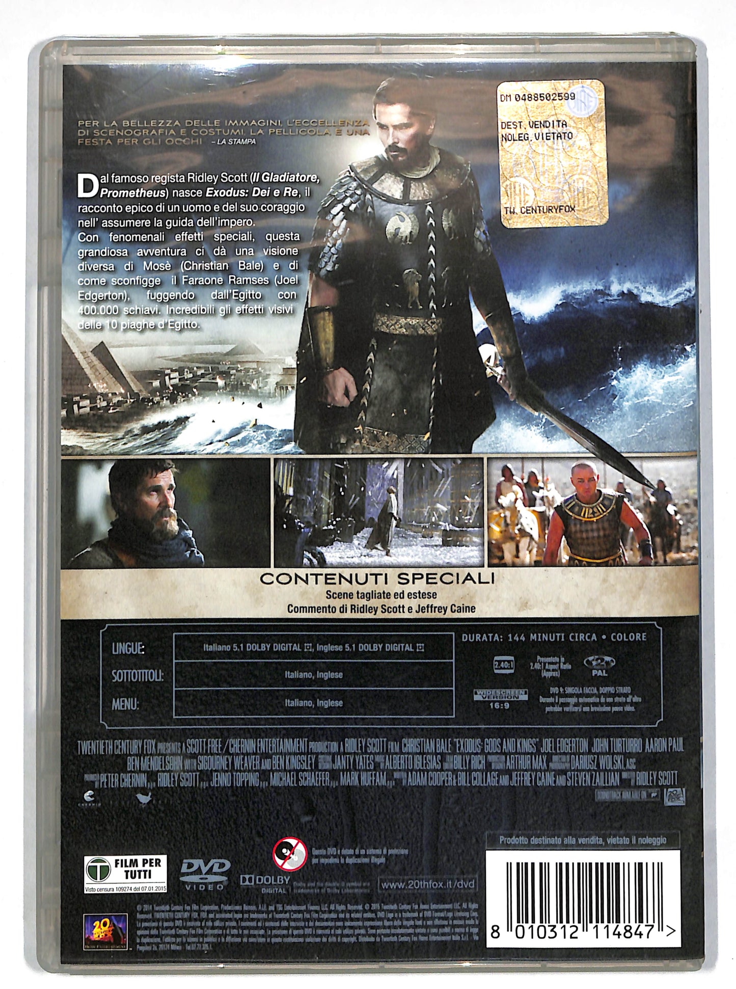 EBOND Exodus - Dei e re DVD DB612848