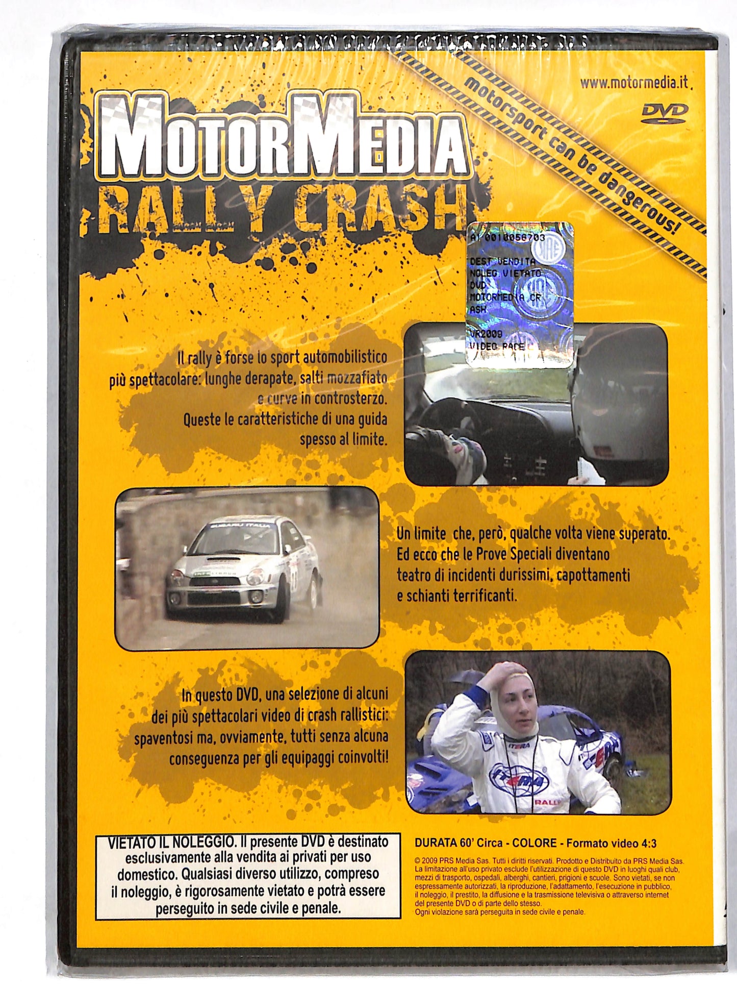 EBOND Motor media - rally crash EDITORIALE DVD DB612854