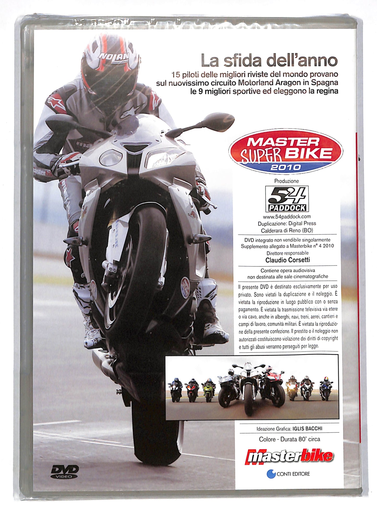 EBOND Master bike 2010 EDITORIALE DVD DB612859