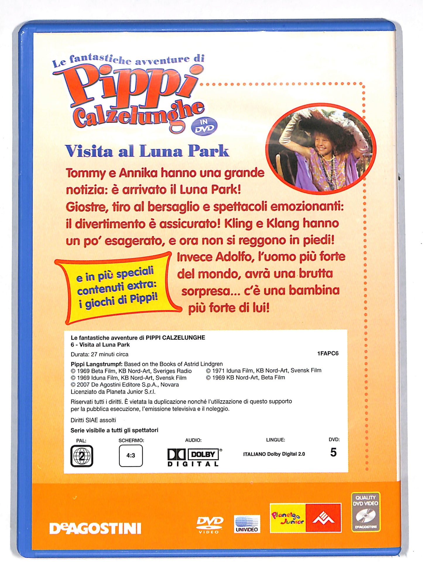 EBOND Pippi calzelunghe vol 6 - visita al luna park EDITORIALE DVD DB612860